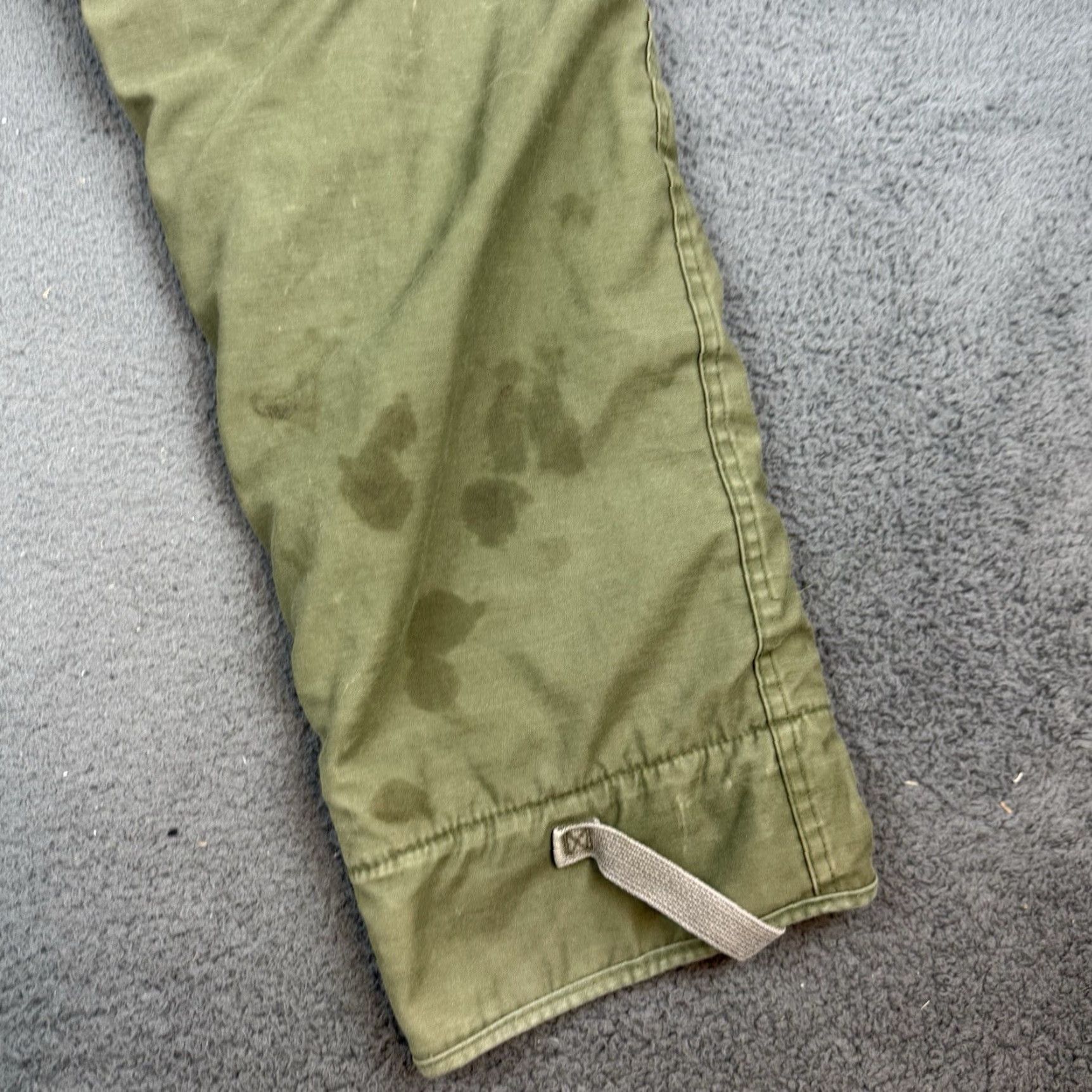 Alpha Industries VINTAGE Alpha Industries Pants Cargo Men S Green Inseam 27in Size US 29 - 7 Thumbnail