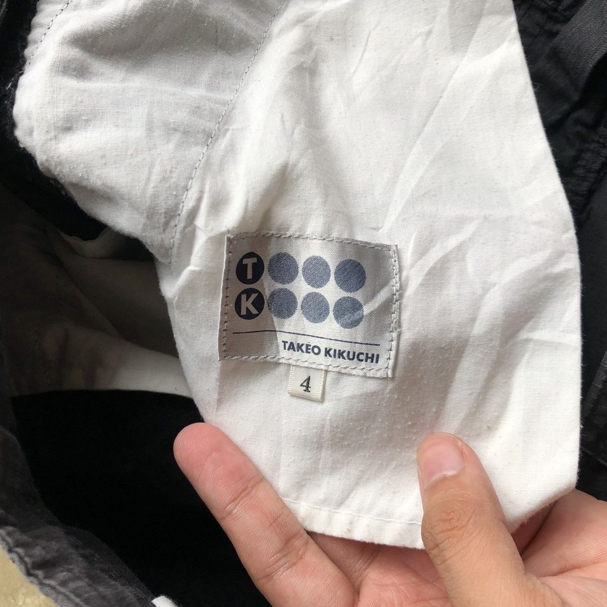 Takeo Kikuchi 2000s Takeo Kikuchi Multipocket Cargo Pants Black Designer Size US 34 / EU 50 - 11 Thumbnail