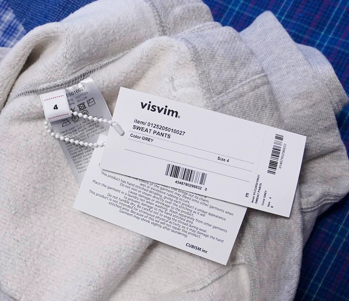Visvim VISVIM 25AW Grey 4 Sweatpants Nakamura Size US 31 - 5 Thumbnail