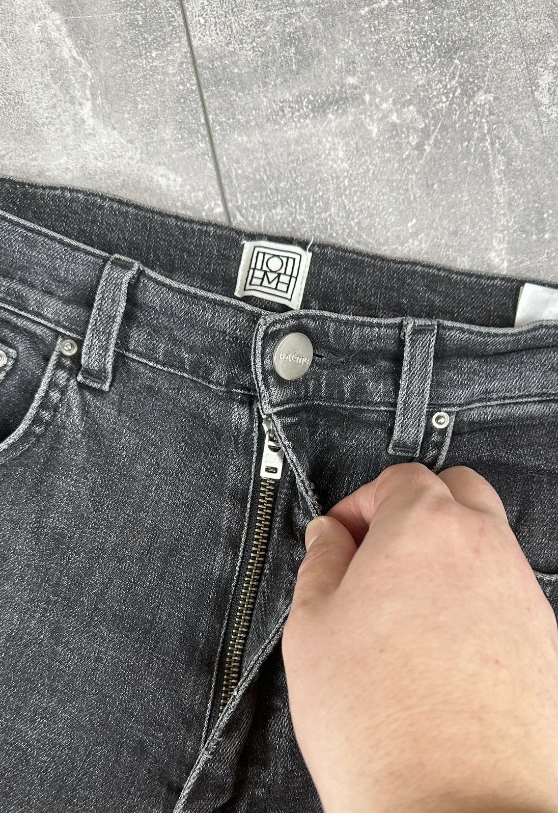 Other Toteme Luxury Jeans Small Tad Logo Size US 28 / EU 44 - 11 Thumbnail