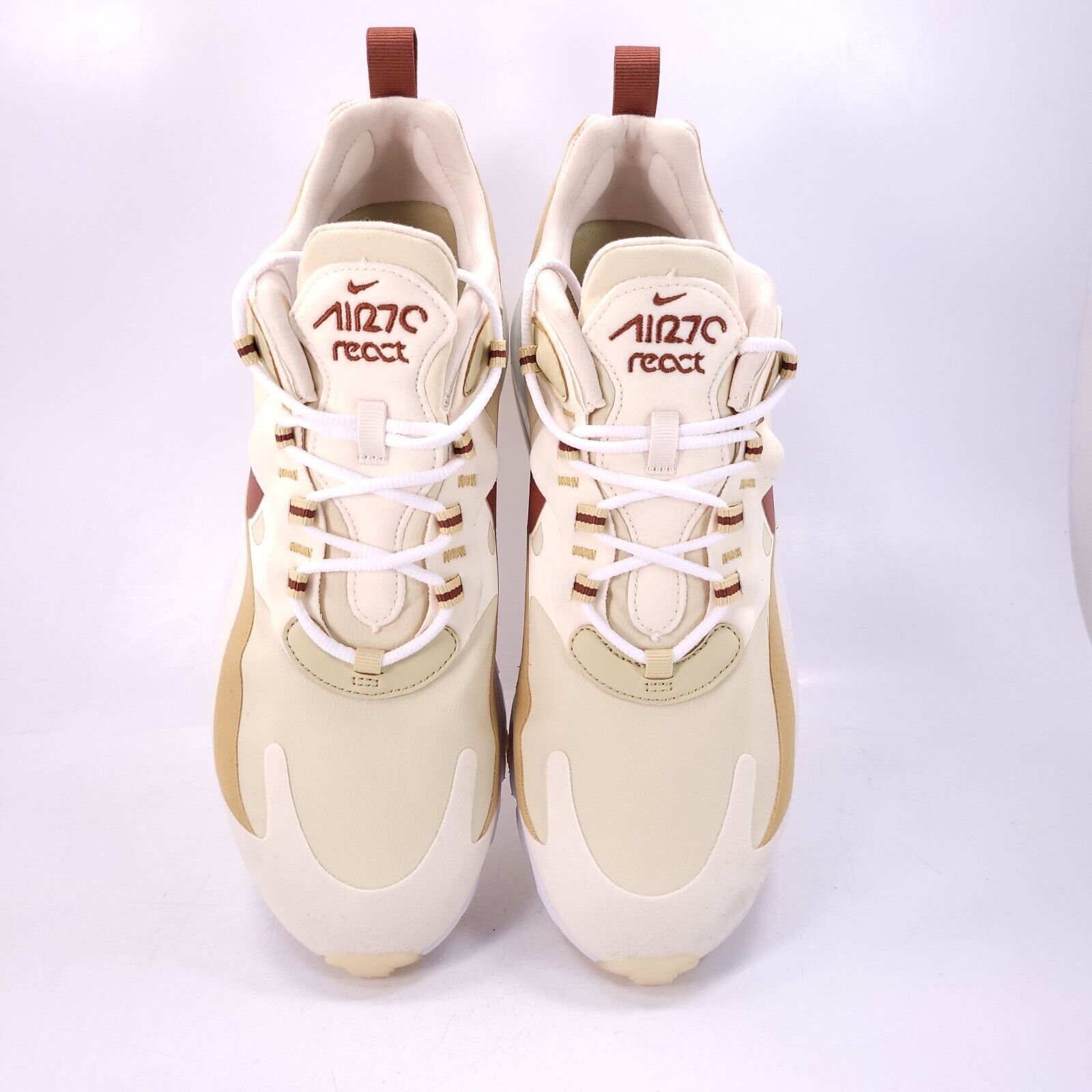 Nike Nike Air Max 270 React Shoe Womens Size 11 AT6174-700 Beige Size US 11 / IT 41 - 2 Thumbnail