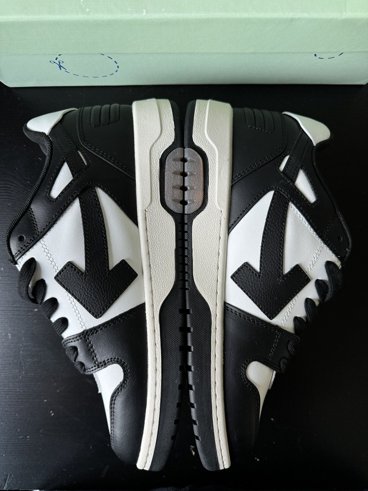 Off-White Off-White Out Of Office “OOO” Black/White Size US 8.5 / EU 41-42 - 11 Thumbnail