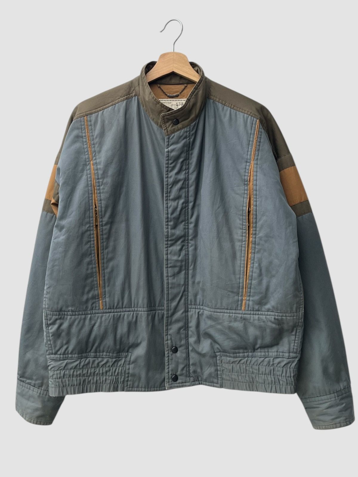 Japanese Brand ÊTRE 79 Issey Miyake Style Bomber Jacket Size US M / EU 48-50 / 2 - 1 Thumbnail