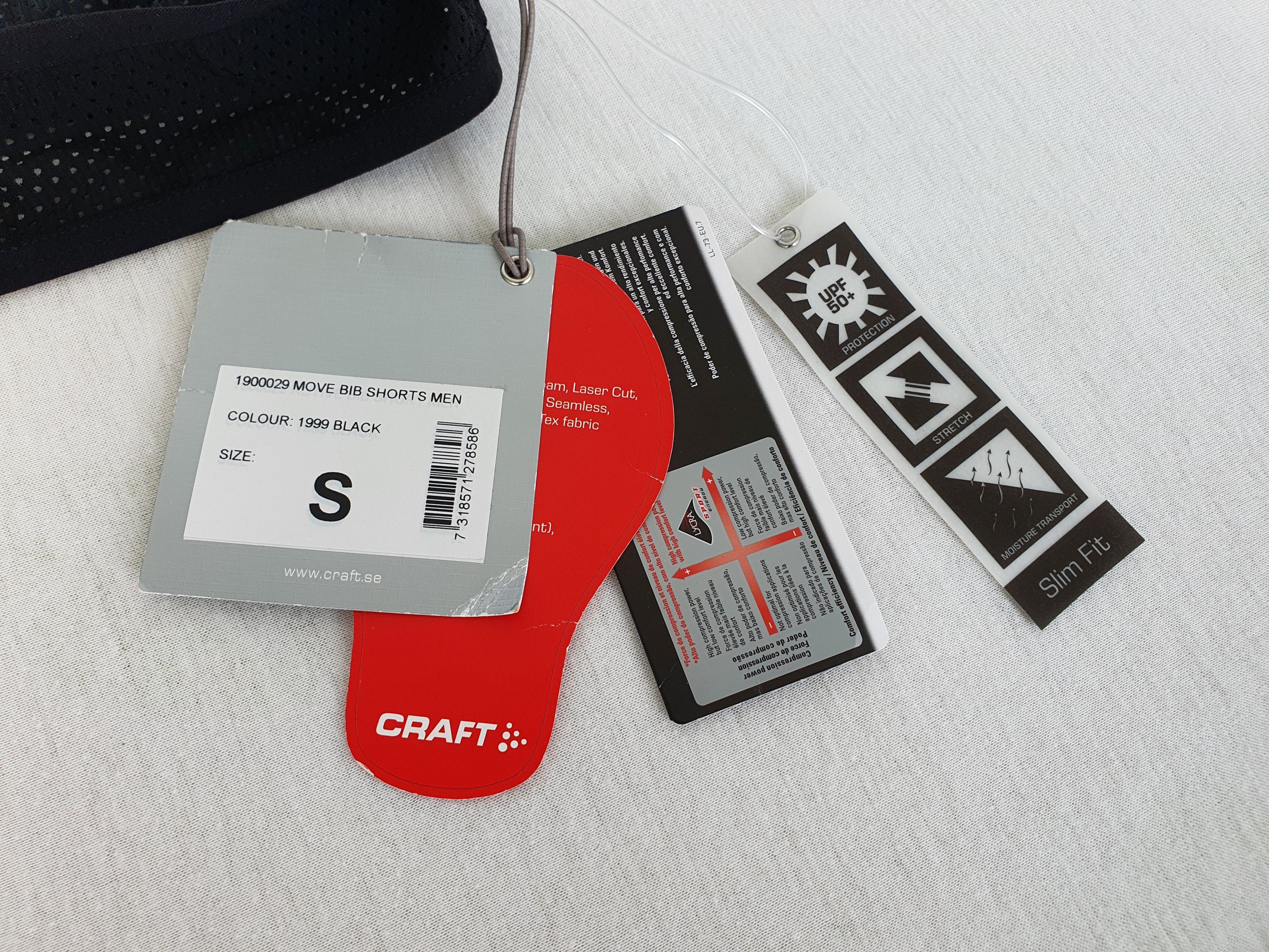 Other CRAFT - MOVE Cycling Bib Short - Brand New - Sz Men's S Size US 30 / EU 46 - 5 Thumbnail