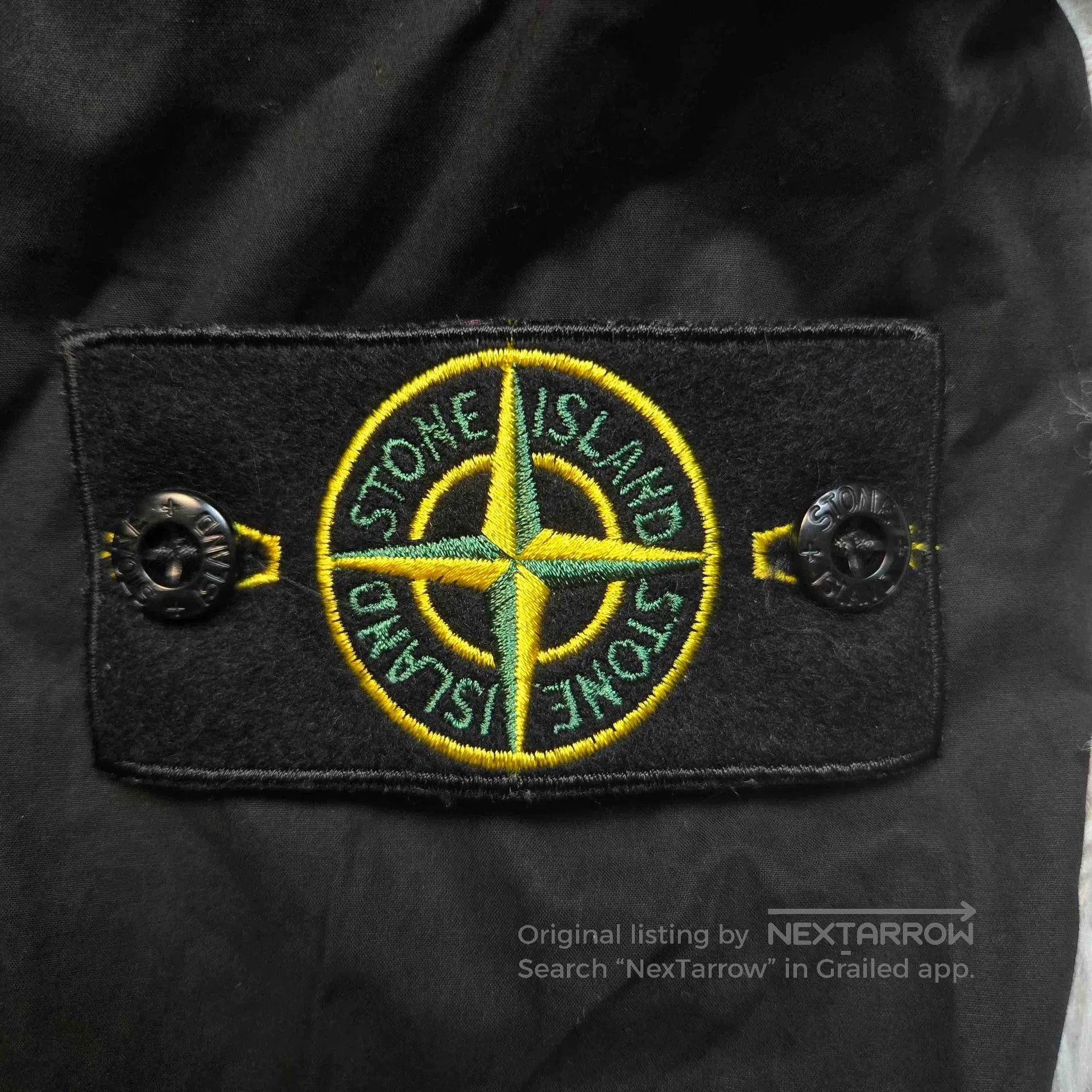 Stone Island stone island black cargo pants for men. Size US 32 / EU 48 - 3 Thumbnail