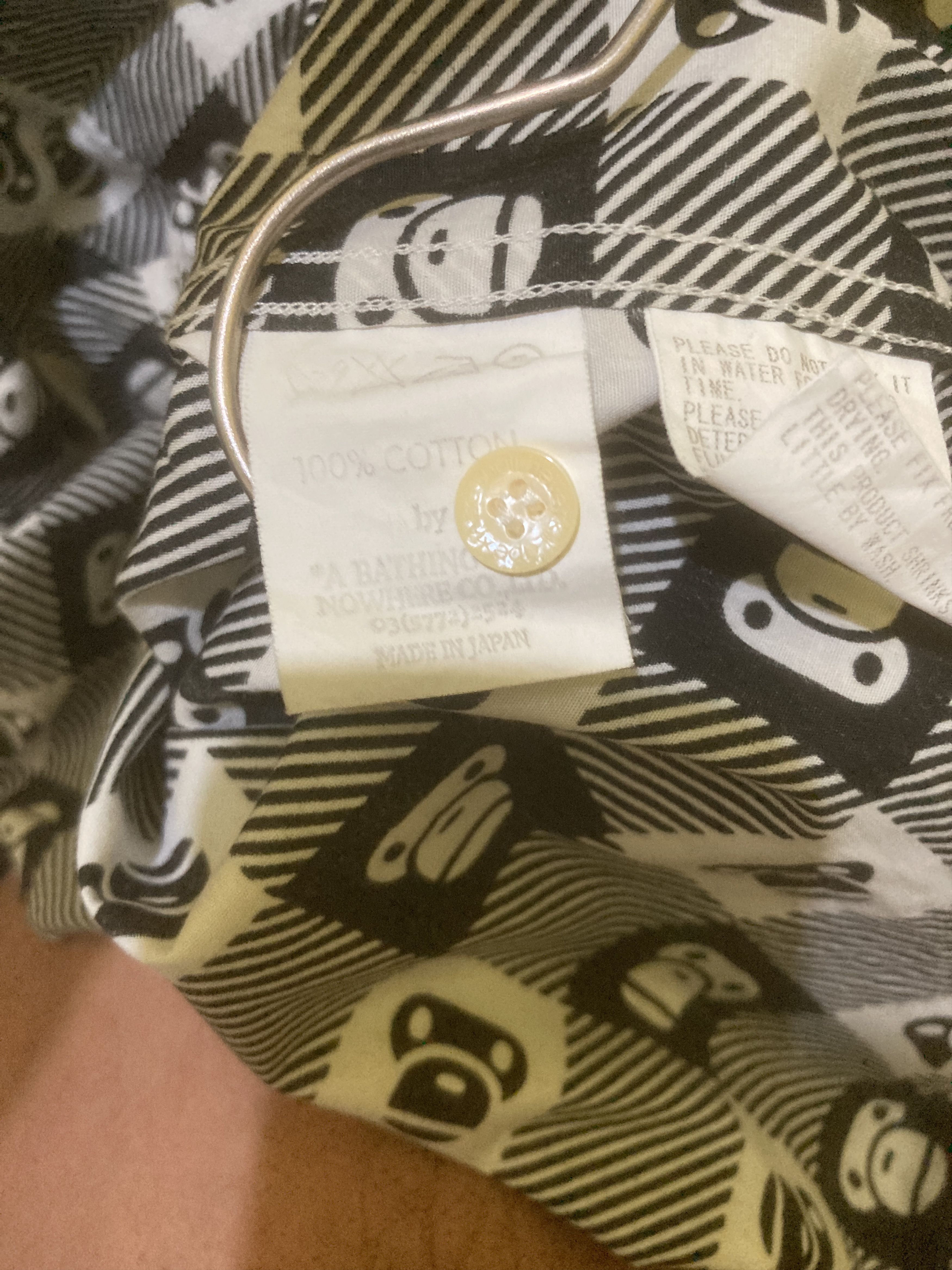 Bape baby milo ape faces monogram nigo pharrel era Size US L / EU 52-54 / 3 - 6 Thumbnail