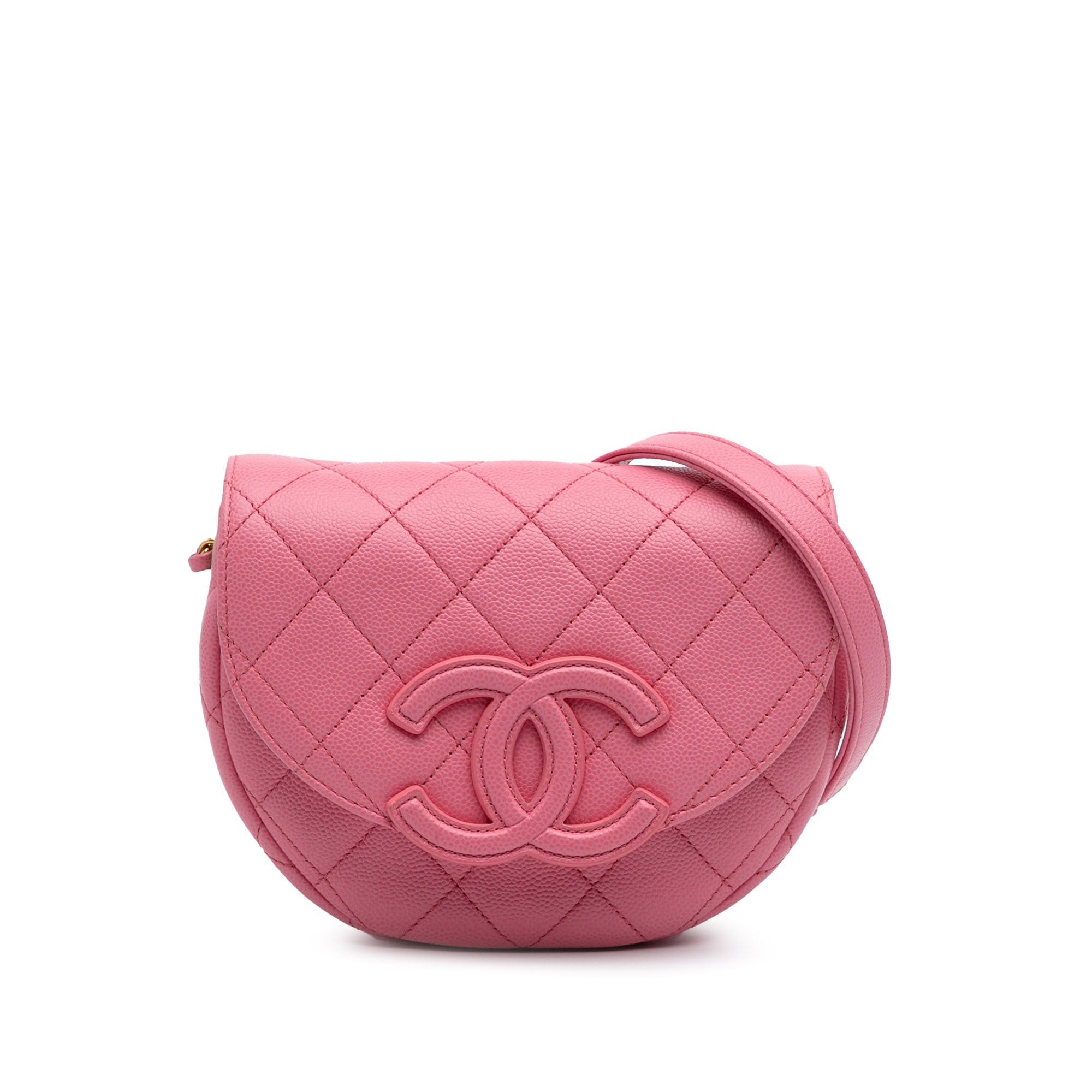 Chanel Mini CC Quilted Caviar Messenger Flap Size ONE SIZE - 1 Thumbnail
