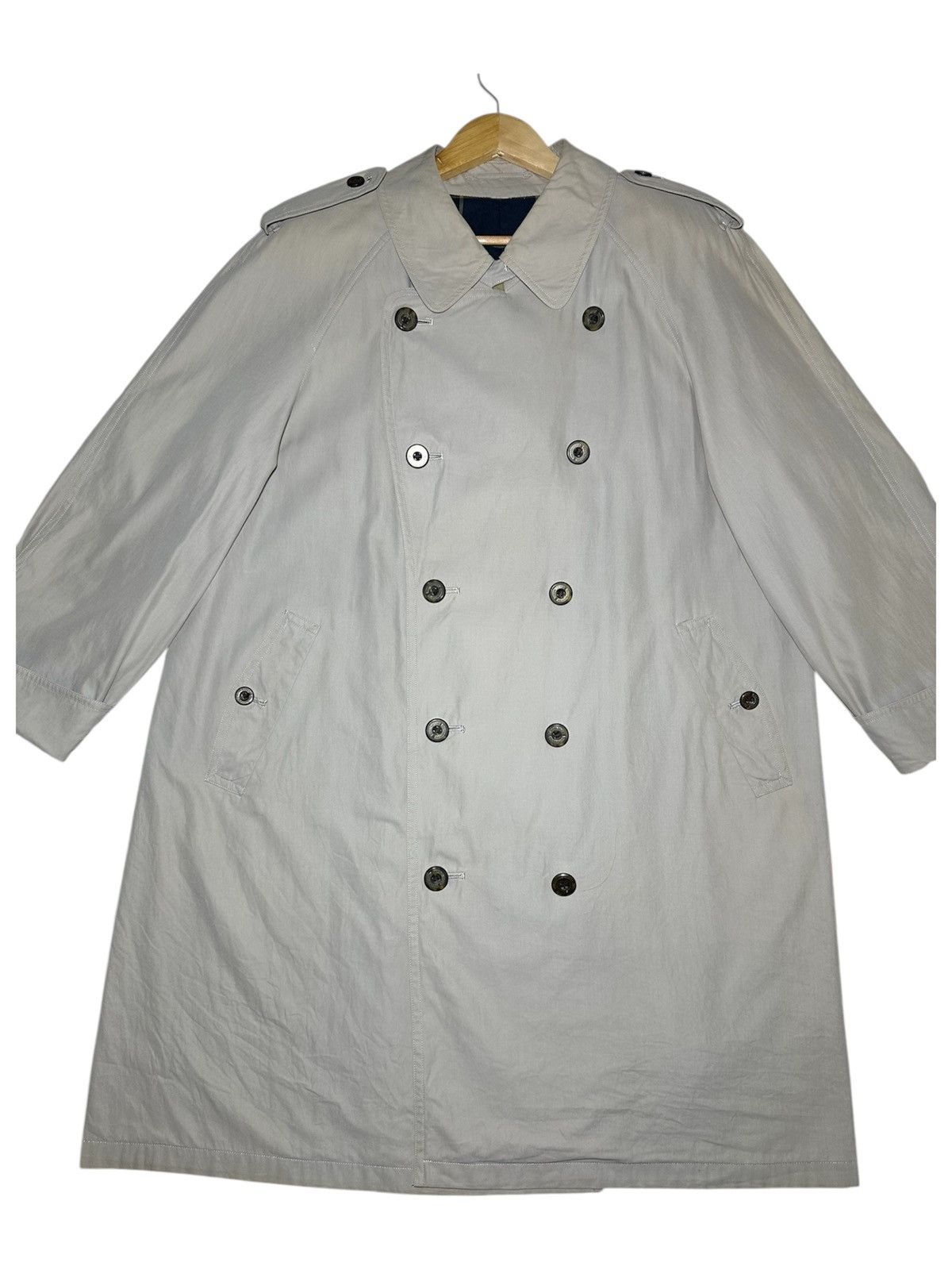 Burberry Burberry Double Breasted Trench Coat Size US XL / EU 56 / 4 - 5 Thumbnail