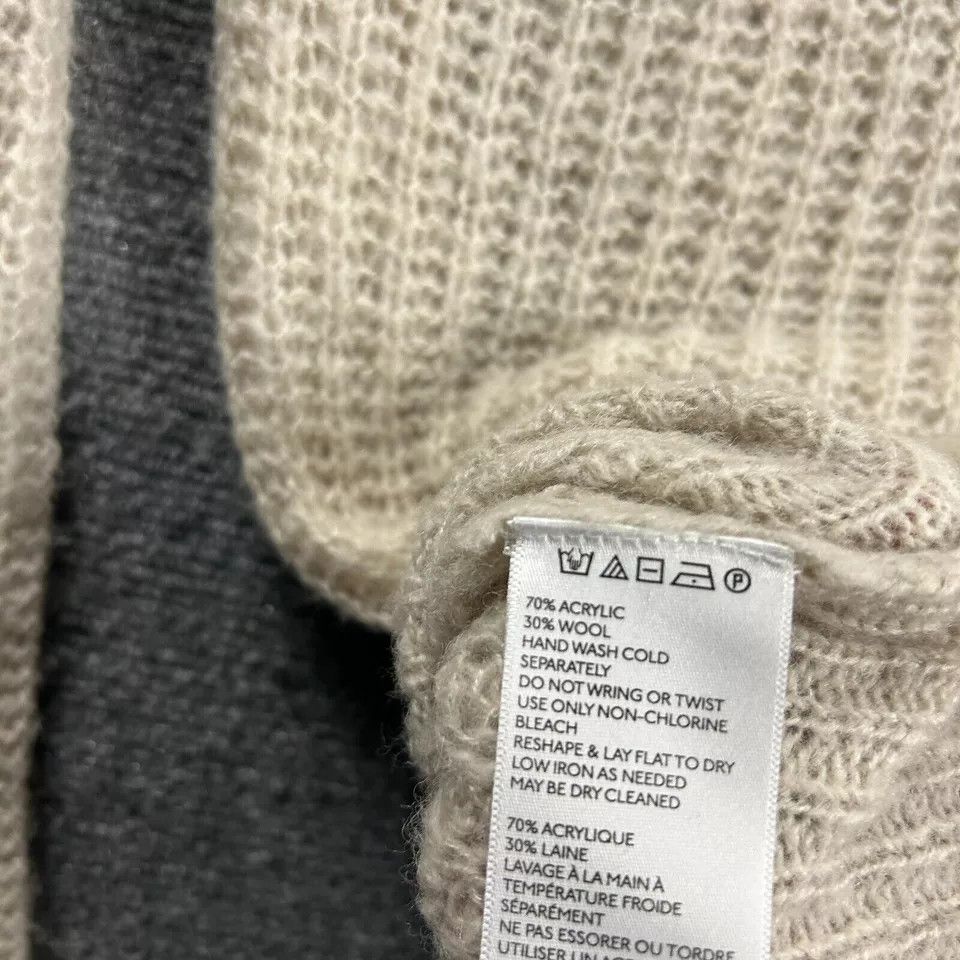 Other Kimchi Blue Cardigan Womens Small Beige Knit Sweater Acrylic Size S / US 4 / IT 40 - 6 Thumbnail