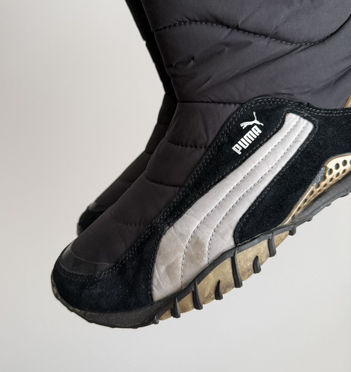 Puma Vintage Puma Speed Cat Black High Sneakers Boxing Motorcycle Size US 10 / IT 40 - 7 Thumbnail