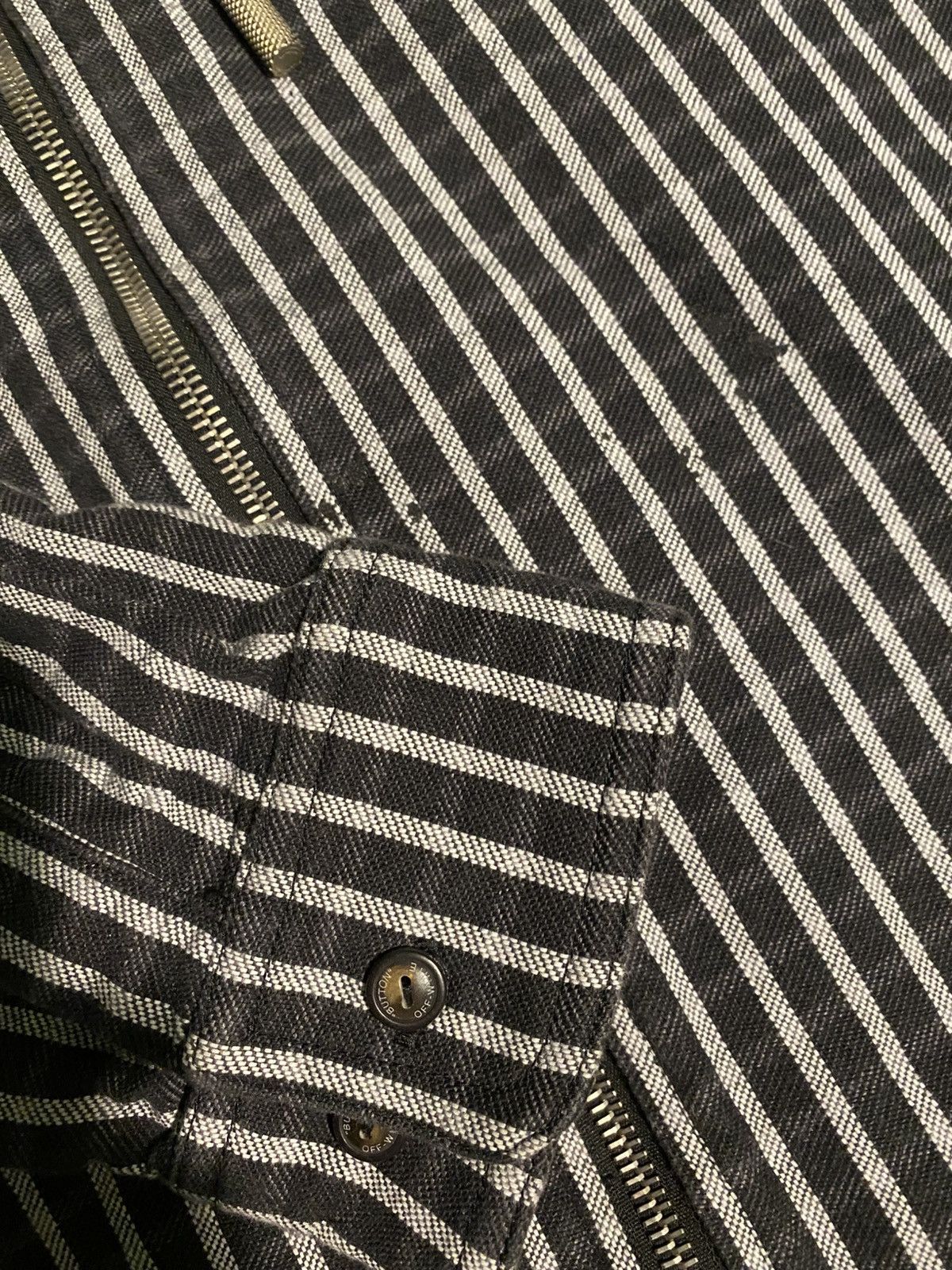 Off-White Off-White 2019 Zip-Up Flannel Hoodie Size US S / EU 44-46 / 1 - 3 Thumbnail
