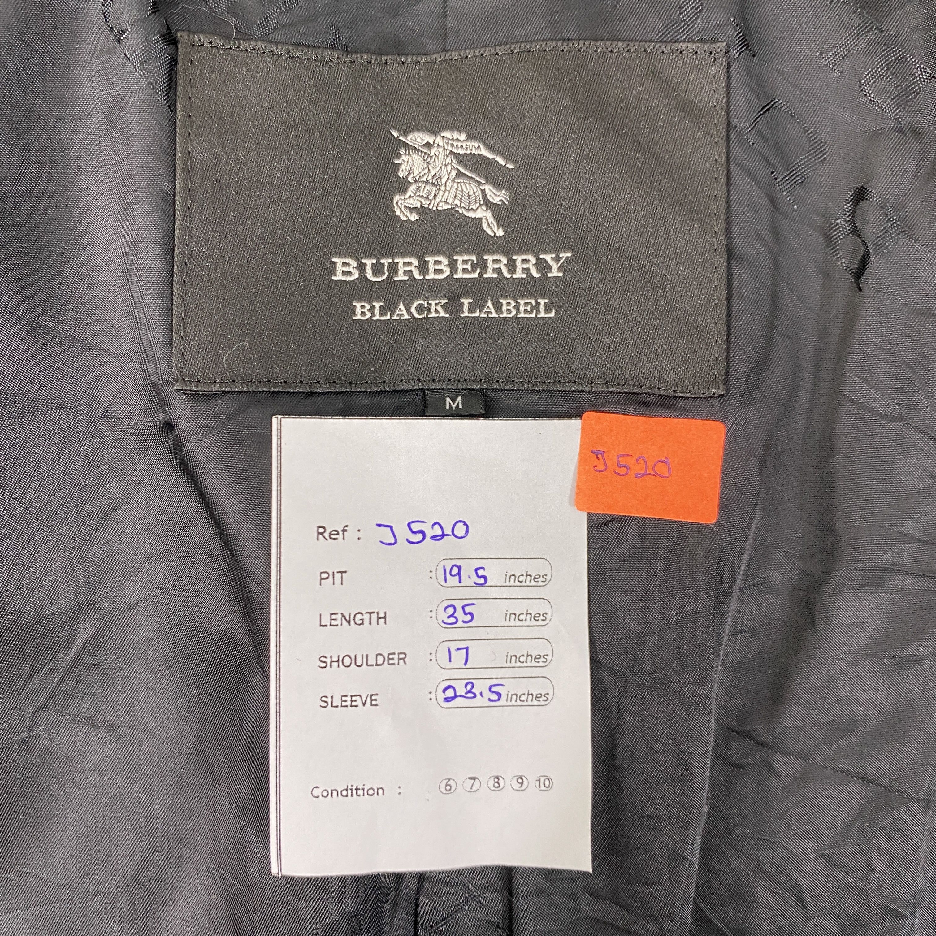 Burberry Vintage Burberry Black Label Trench Coat- J520 Size US S / EU 44-46 / 1 - 7 Thumbnail