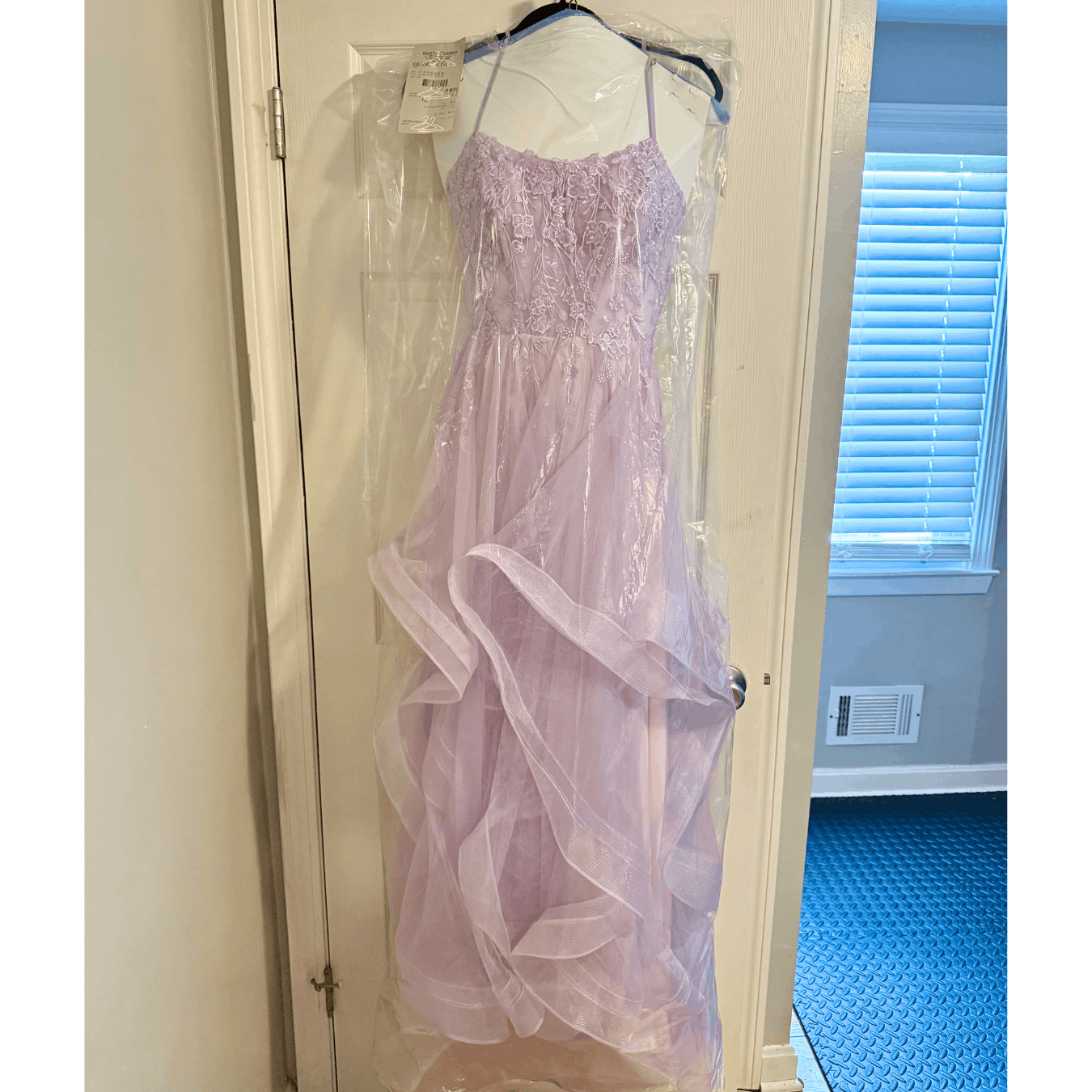Designer JJ's House Ball-Gown/Princess Square Neck Tulle Prom Size L / US 10 / IT 46 - 5 Thumbnail
