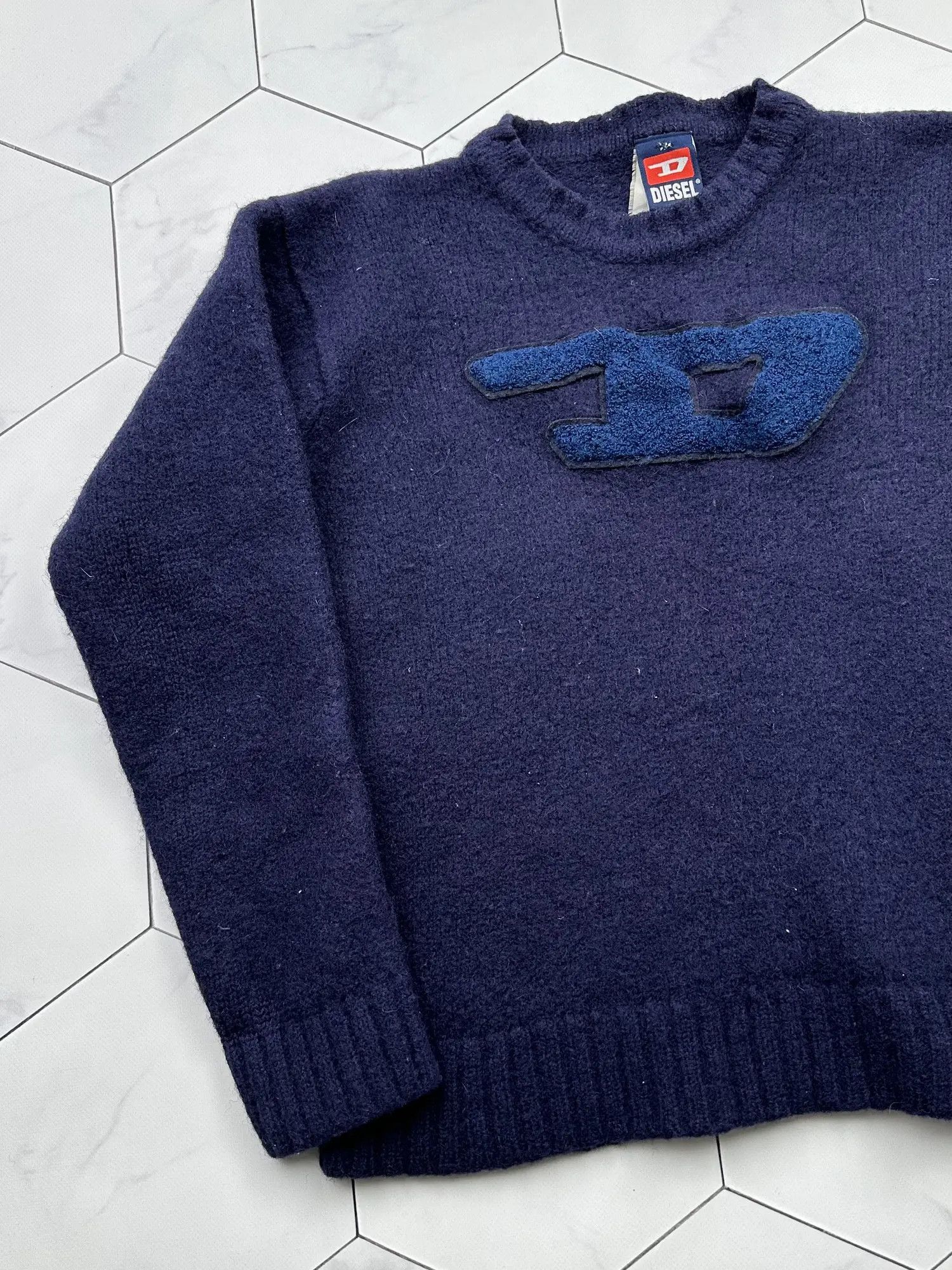 Diesel Diesel Vintage Wool Sweater (B418) Size S / US 4 / IT 40 - 2 Thumbnail