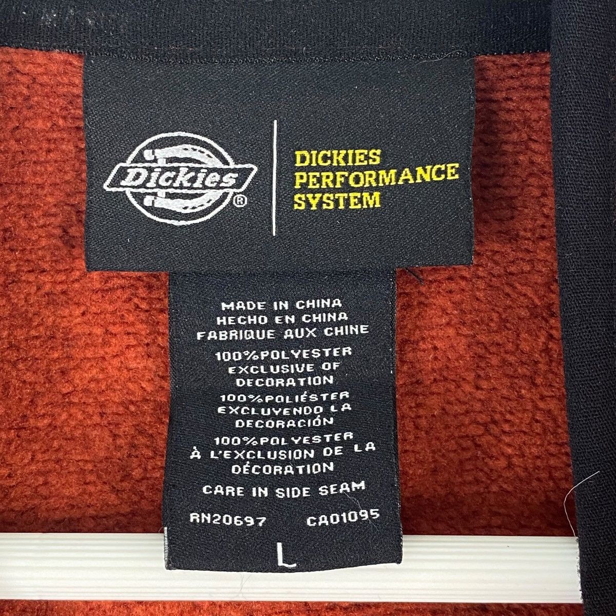 Dickies Vintage Dickies Quater Zip Sweatshirt Ornge PulloverJumper M Size US M / EU 48-50 / 2 - 8 Thumbnail