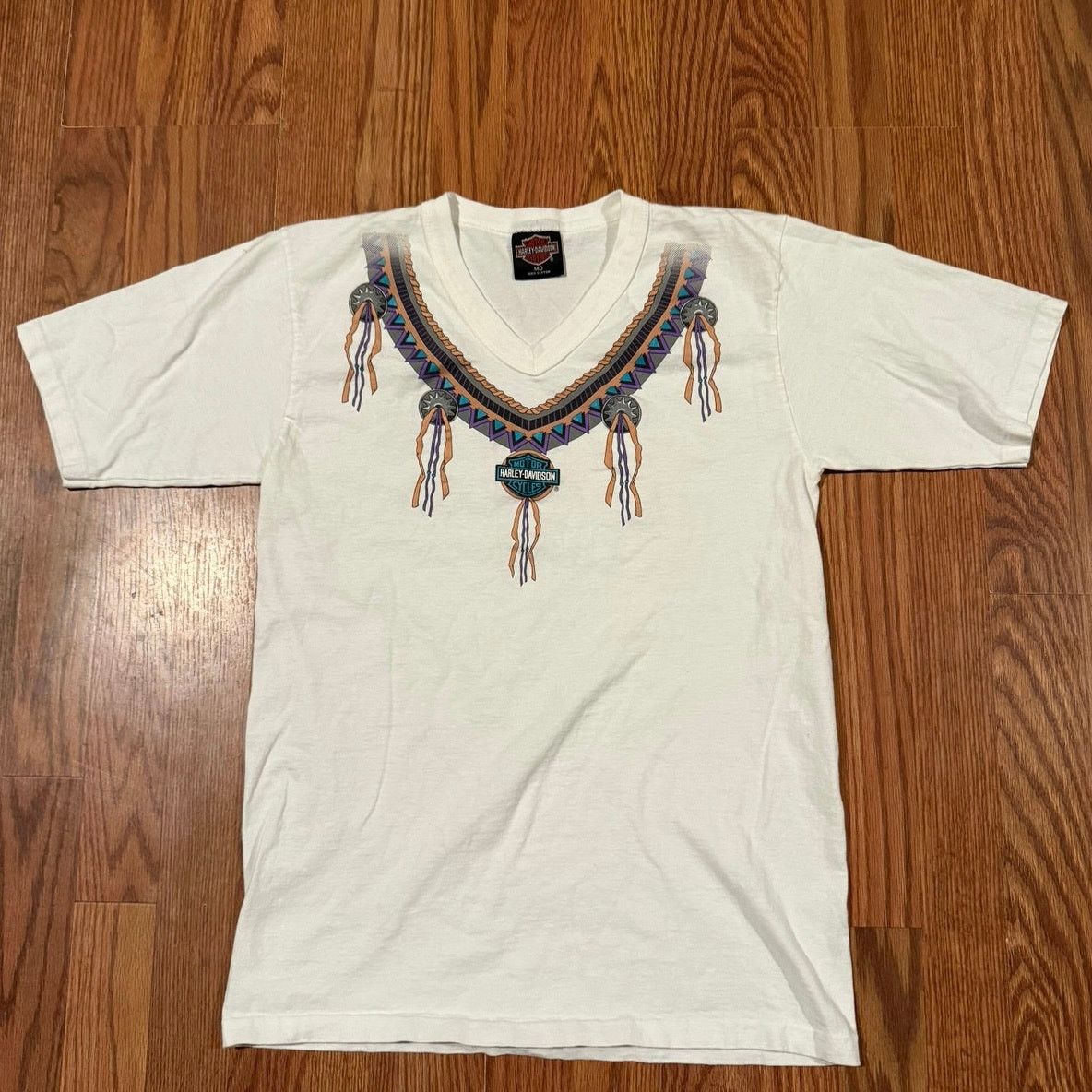 Harley Davidson True Vintage Harley Davidson Womens Concho 90s Biker Size M / US 6-8 / IT 42-44 - 1 Thumbnail