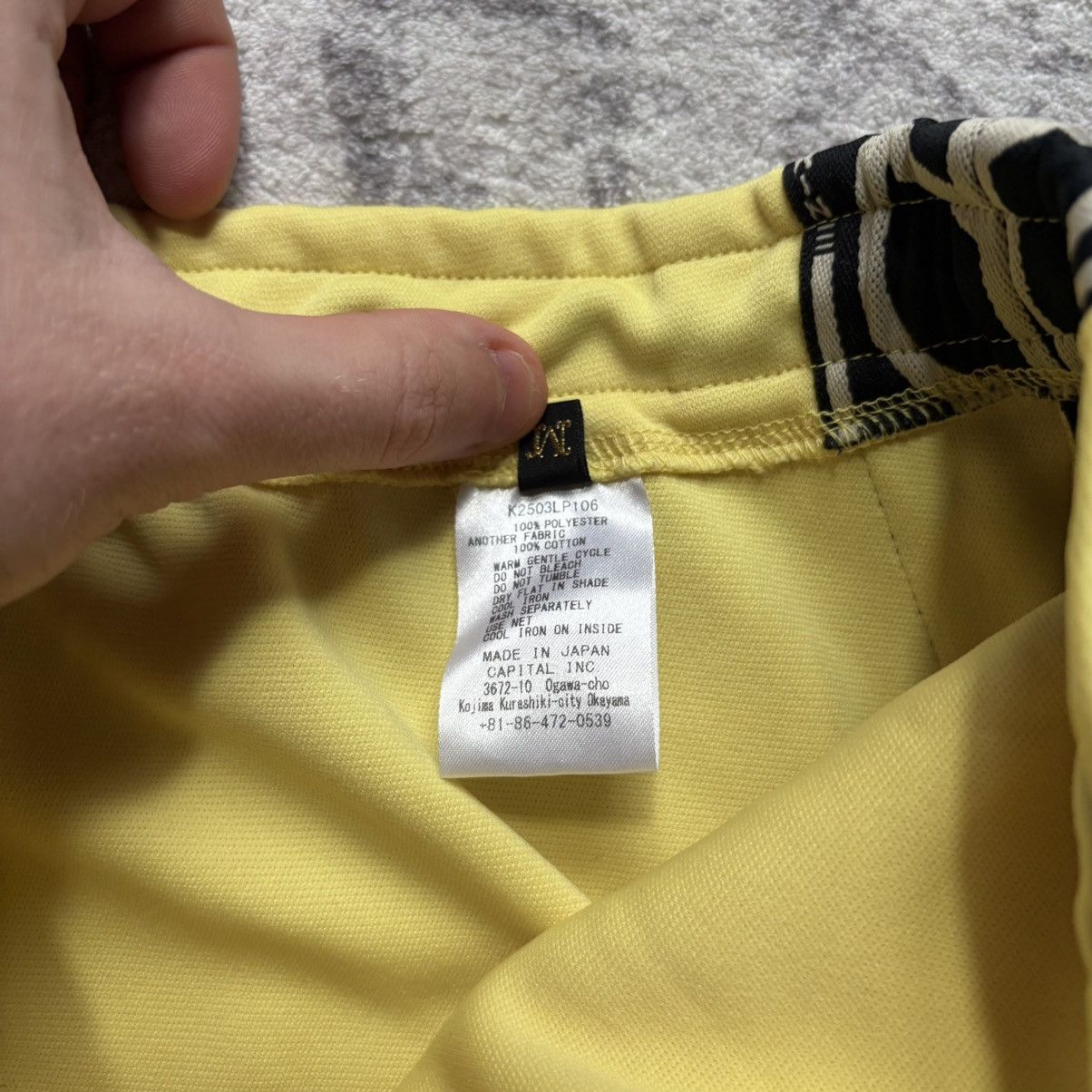 Kapital Kapital Kountry Smooth Jersey Stuntman Peace Track Pants Size US 30 / EU 46 - 15 Thumbnail