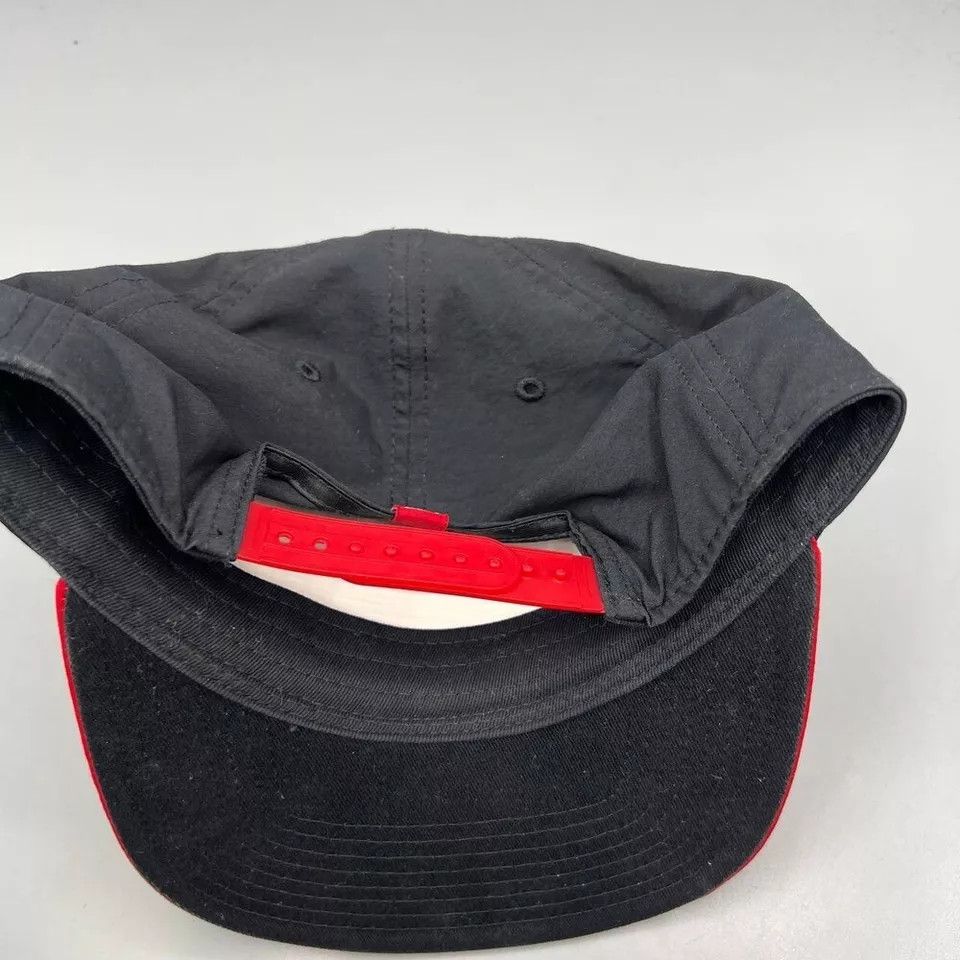 Jordan Brand Air Jordan Pro Hat Men Black Red Jumpman Nike Snap Back Cap Size ONE SIZE - 6 Thumbnail