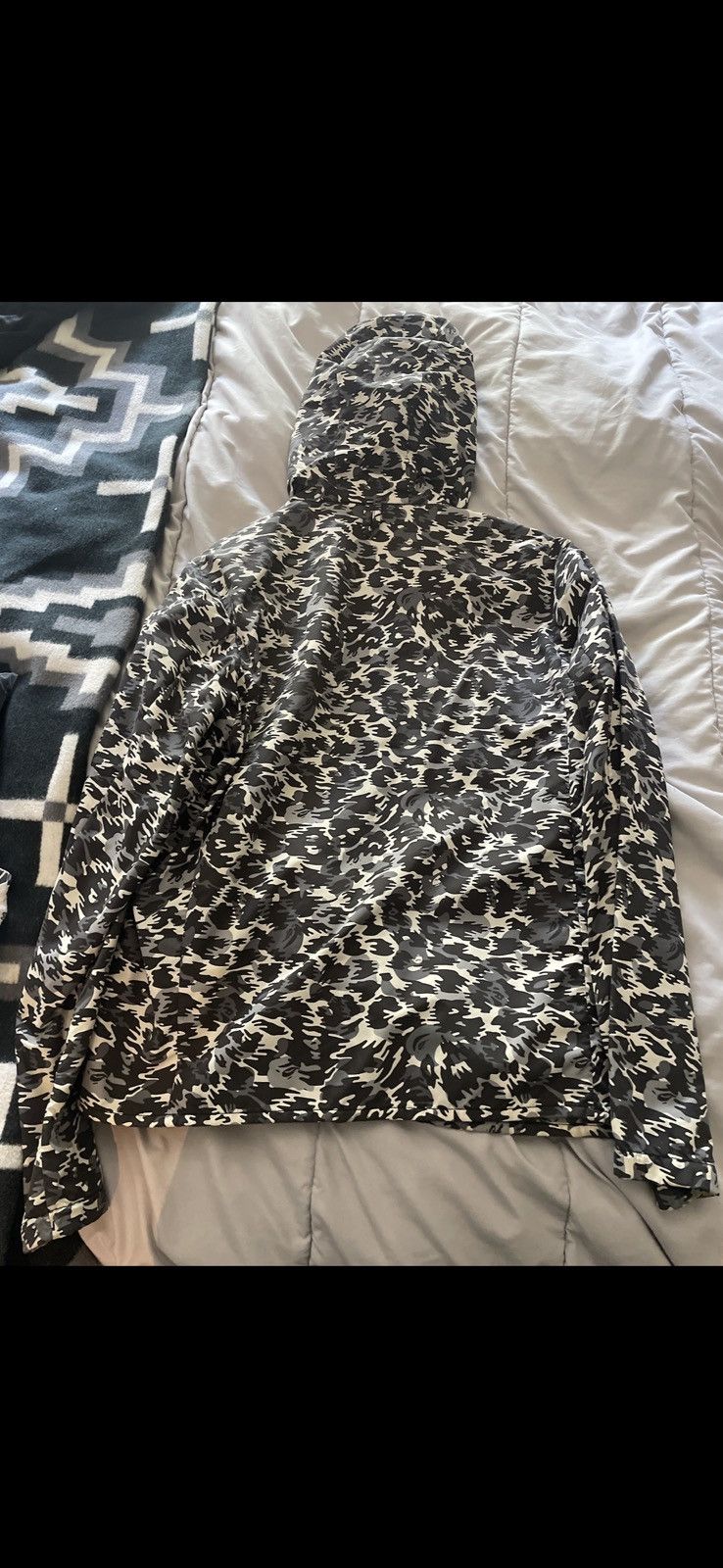 Bape Bape Snow camo windbreaker Size US L / EU 52-54 / 3 - 1 Thumbnail
