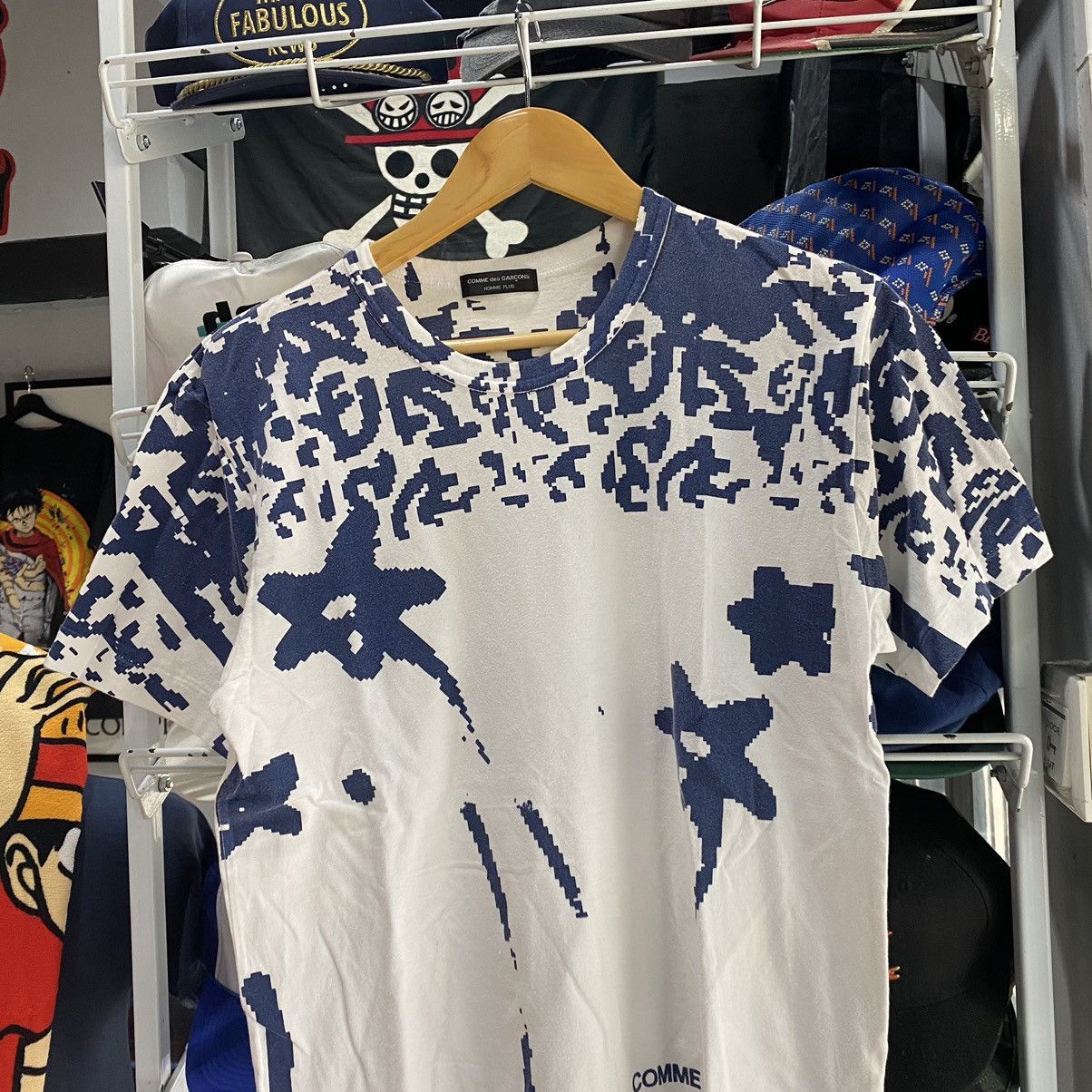 Comme des Garcons Homme Plus Comme Des Garcons Homme Plus AD2003 Face Digital T-shirt Size US M / EU 48-50 / 2 - 3 Thumbnail