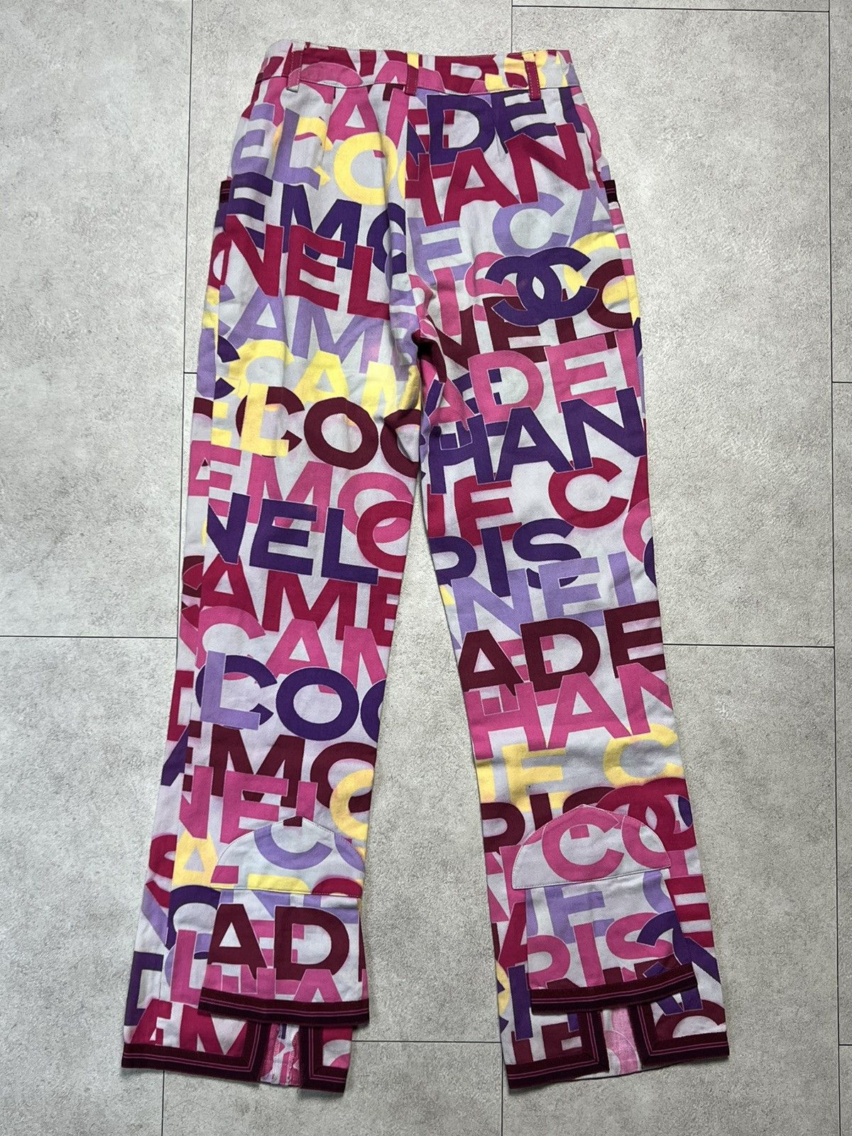 Chanel Chanel Monogram Logo Pants Size 25" / US 0 / IT 36 - 2 Thumbnail