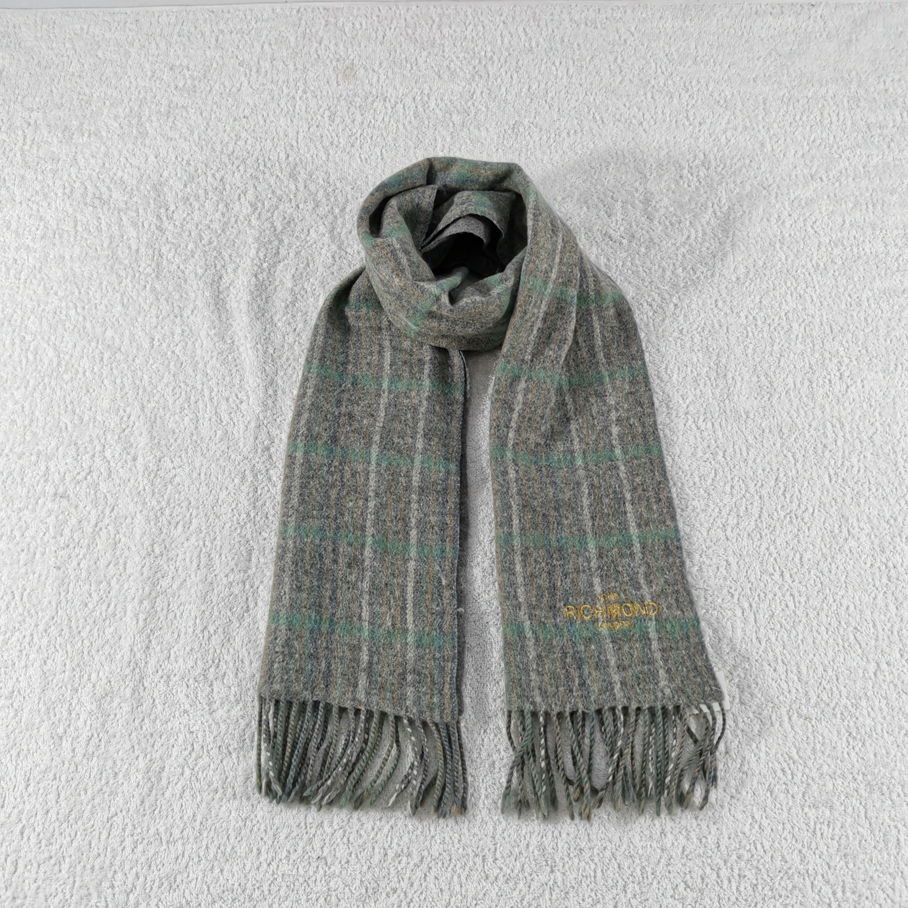 John Richmond Vintage John Richmond Scarf Wool Muffler Cashmere Scarves Size ONE SIZE - 1 Thumbnail