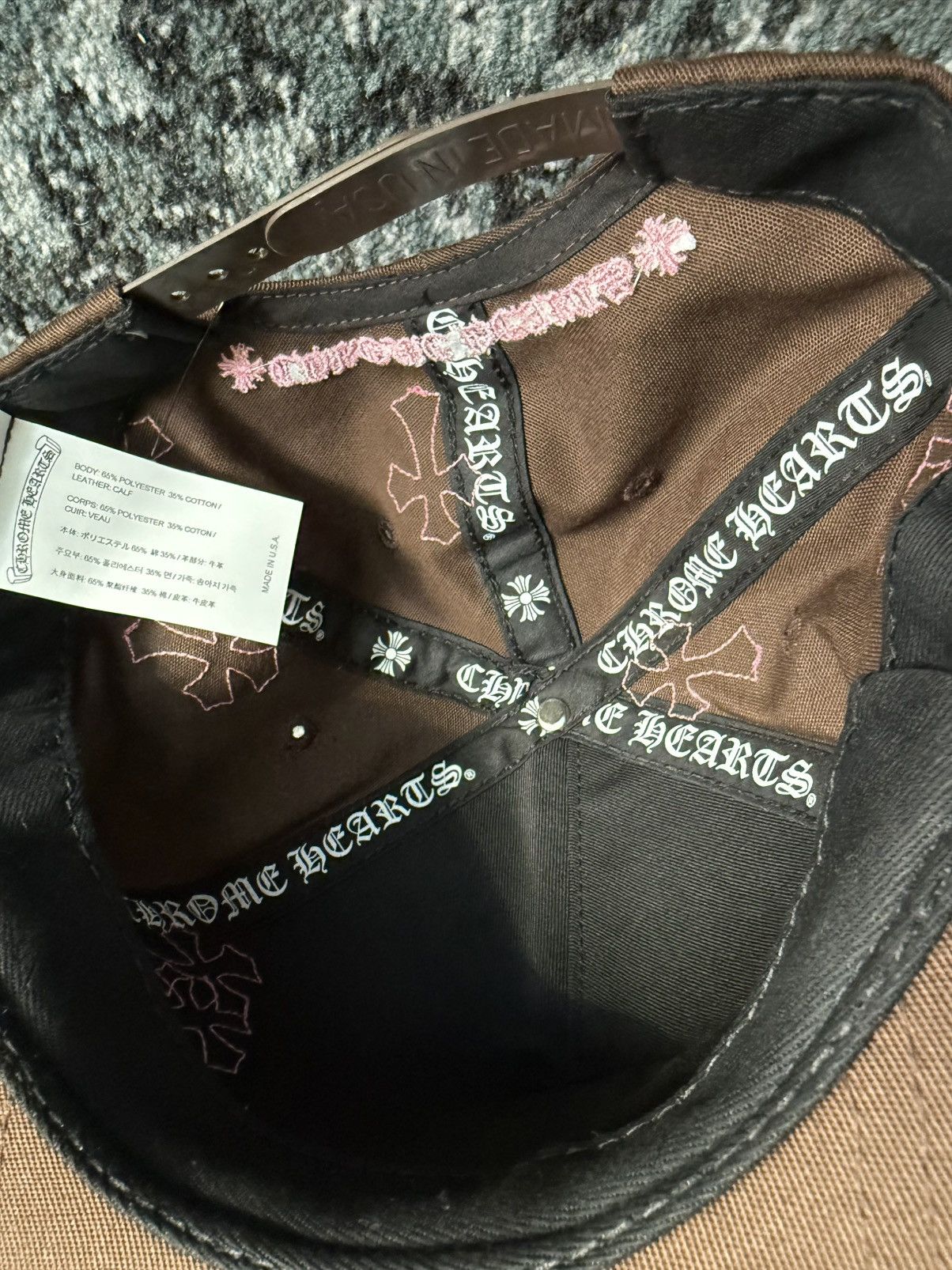 Chrome Hearts Chrome Hearts Cross Patch Hat Size ONE SIZE - 5 Thumbnail