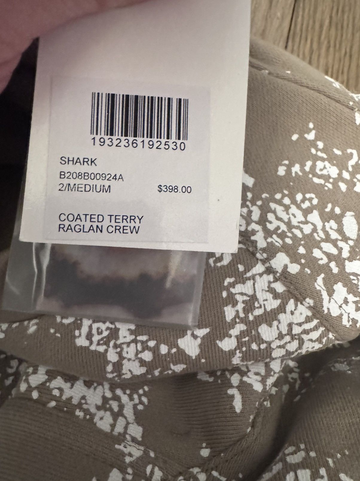 John Elliott John Elliot tan and white speckled Sweatshirt Men M NWT Size US M / EU 48-50 / 2 - 4 Thumbnail