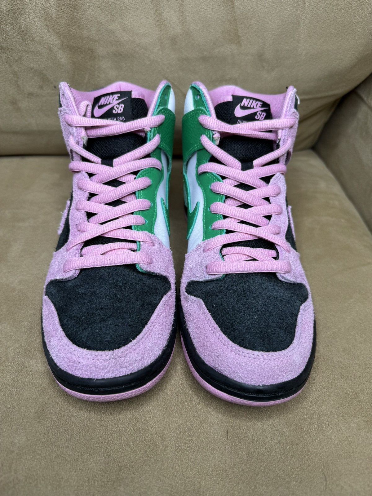 Nike SB Nike SB Dunk High ‘Invert Celtics’ - size 9 Size US 9 / EU 42 - 4 Thumbnail