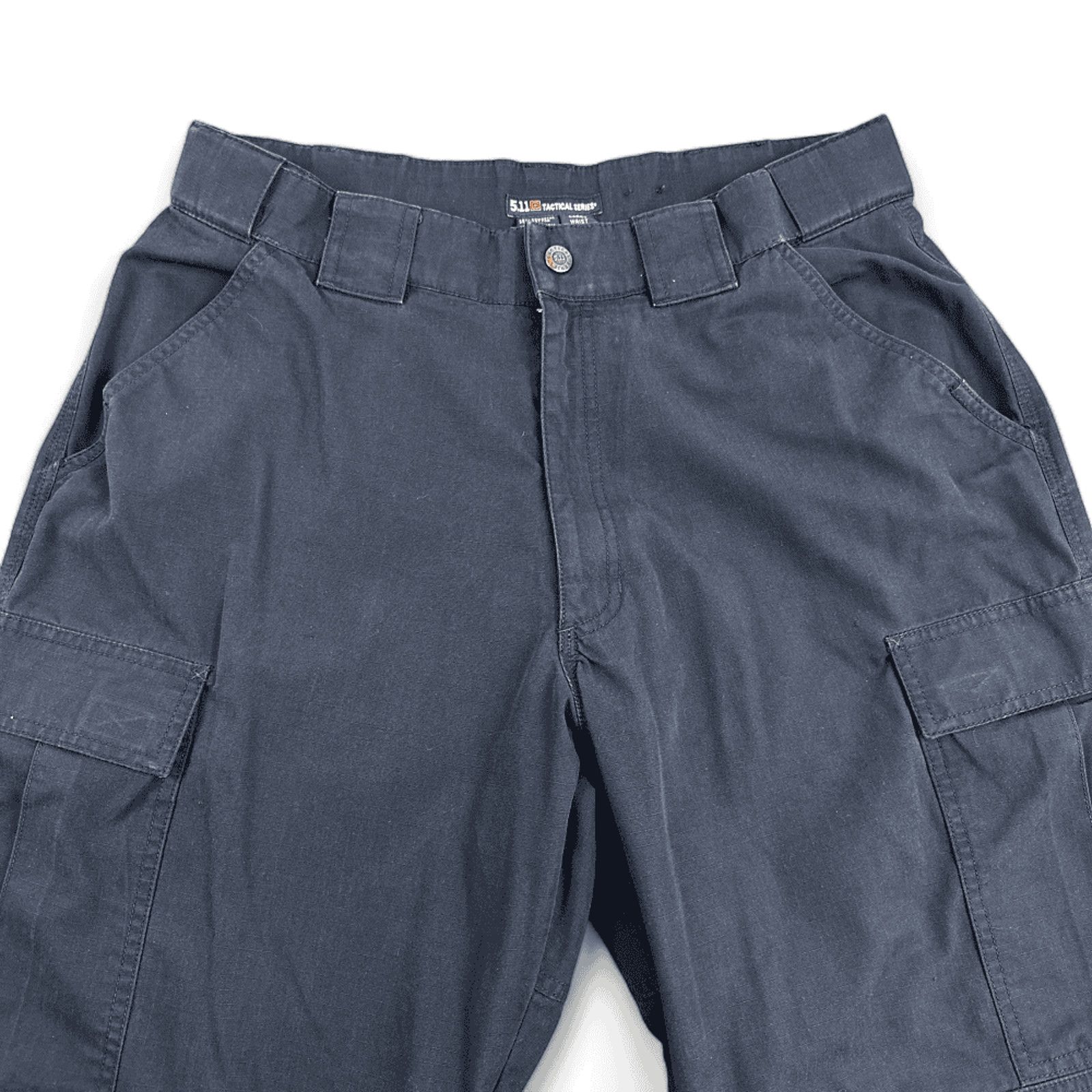 5.11 511 Tactical Pants Mens Blue Ripstop Cargo Outdoor Workwear Size US 34 / EU 50 - 3 Thumbnail