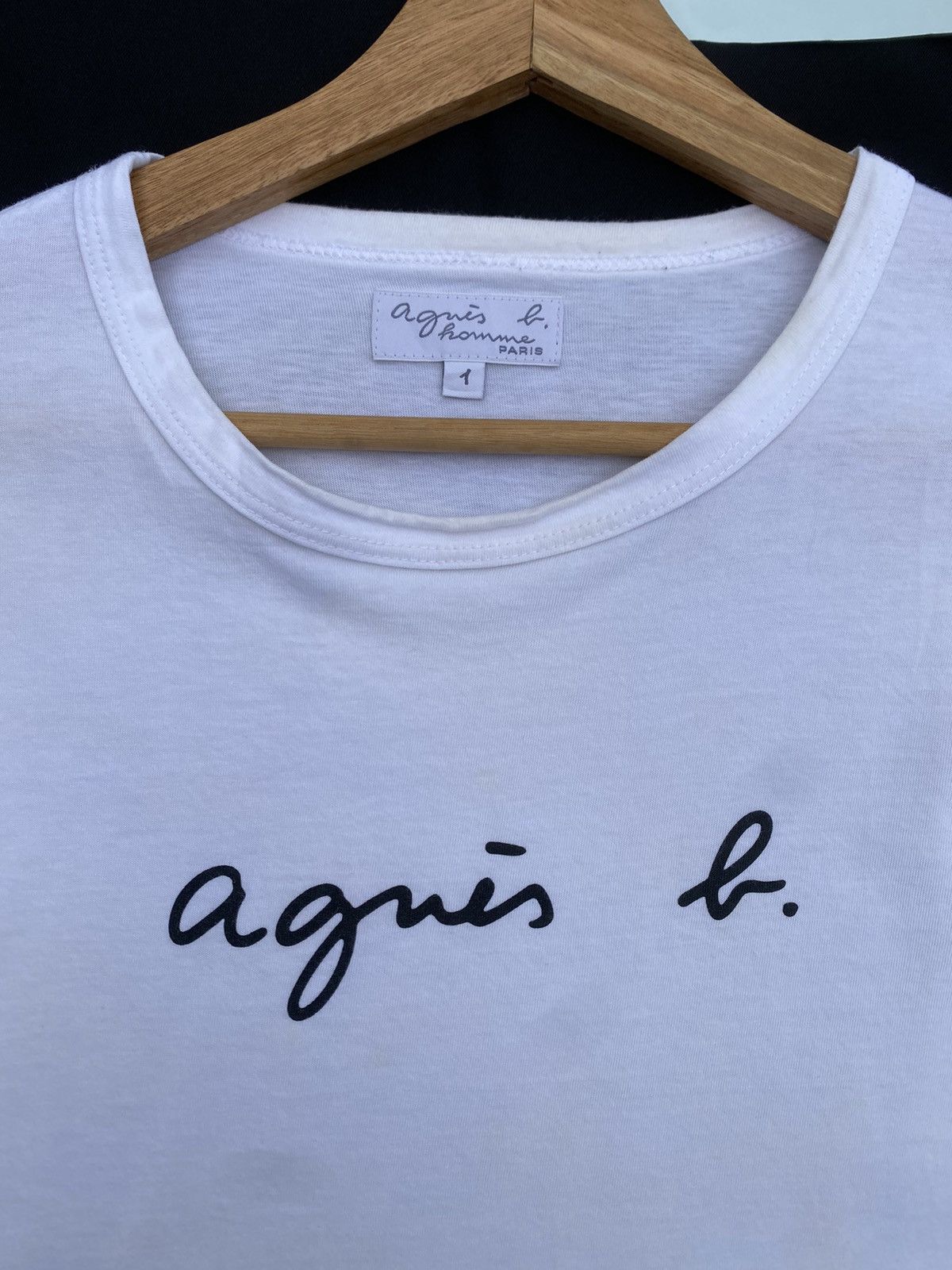 agnes b. Rare Agnes b. Spellout Tshirt Size US S / EU 44-46 / 1 - 7 Thumbnail
