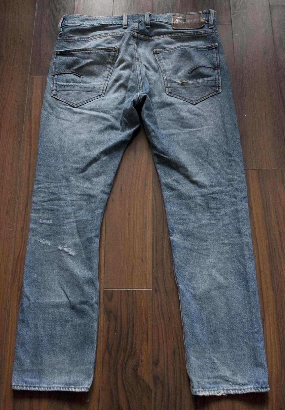 G-Star G Star Jeans Revend Straight Size 34x29.5 Blue Size US 34 / EU 50 - 2 Thumbnail