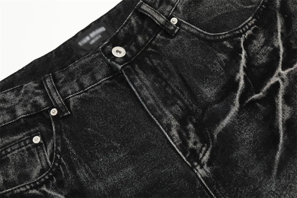 Japanese Brand × Jean Distressed washed trendy tie-dyed ripped loose casual jeans Size US 32 / EU 48 - 5 Thumbnail