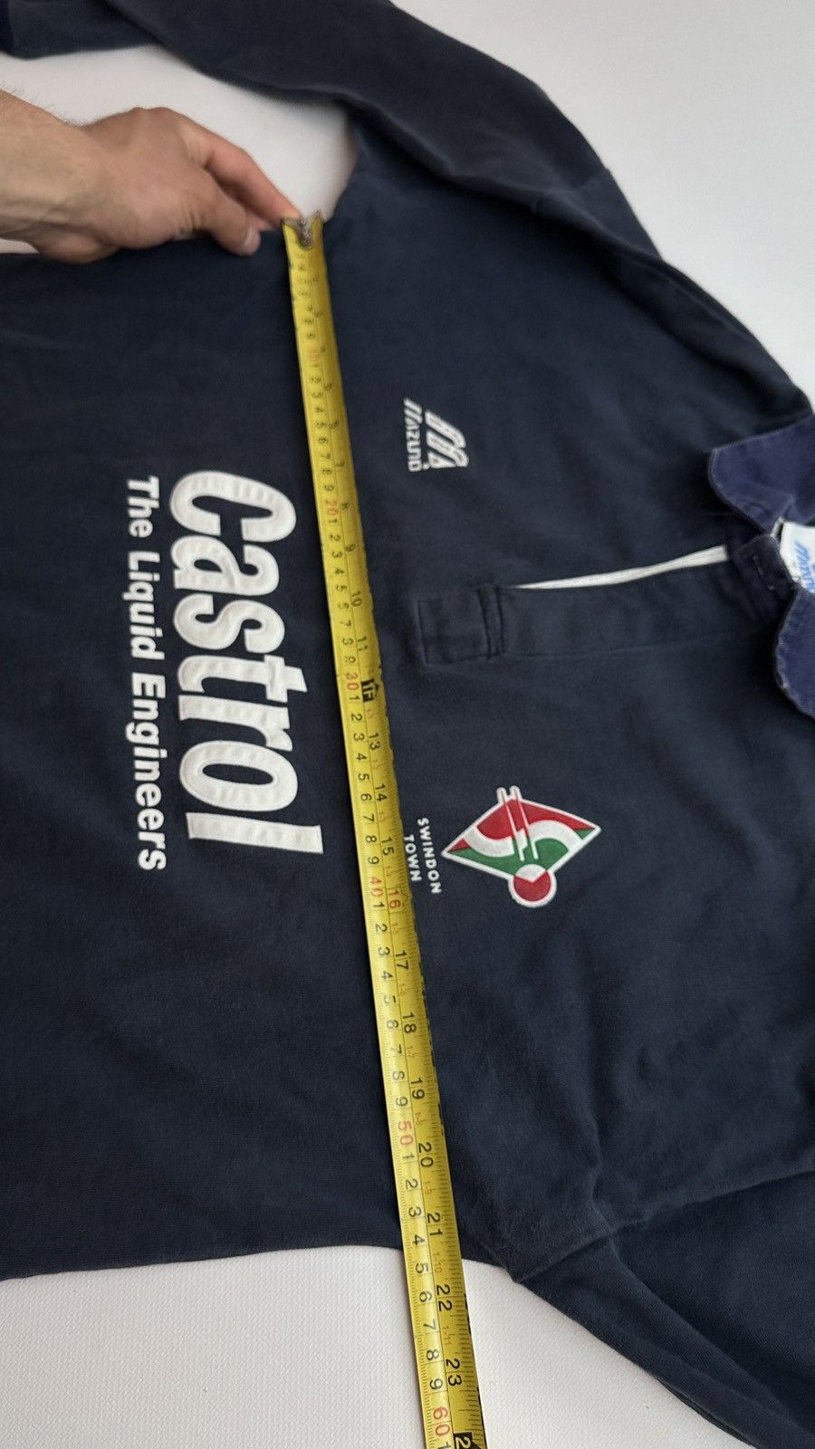 Mizuno Vintage Mizuno Swindon Town F.C. 1997/1999 Shirt Size US M / EU 48-50 / 2 - 9 Thumbnail