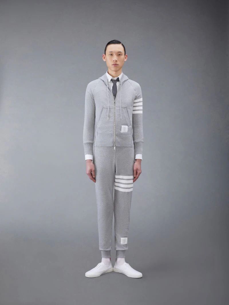 Thom Browne Thom Browne - Classic Loopback 4 Bar Sweatpants Size US 28 / EU 44 - 20 Thumbnail