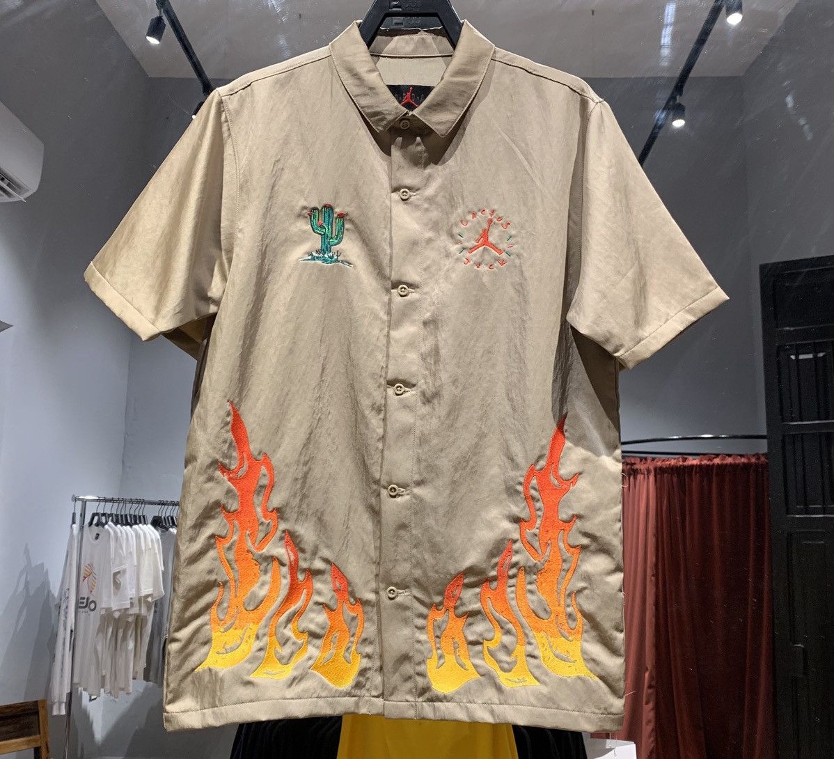 Jordan Brand  Travis Scott Jordan x Cactus Jack Shirt | Grailed