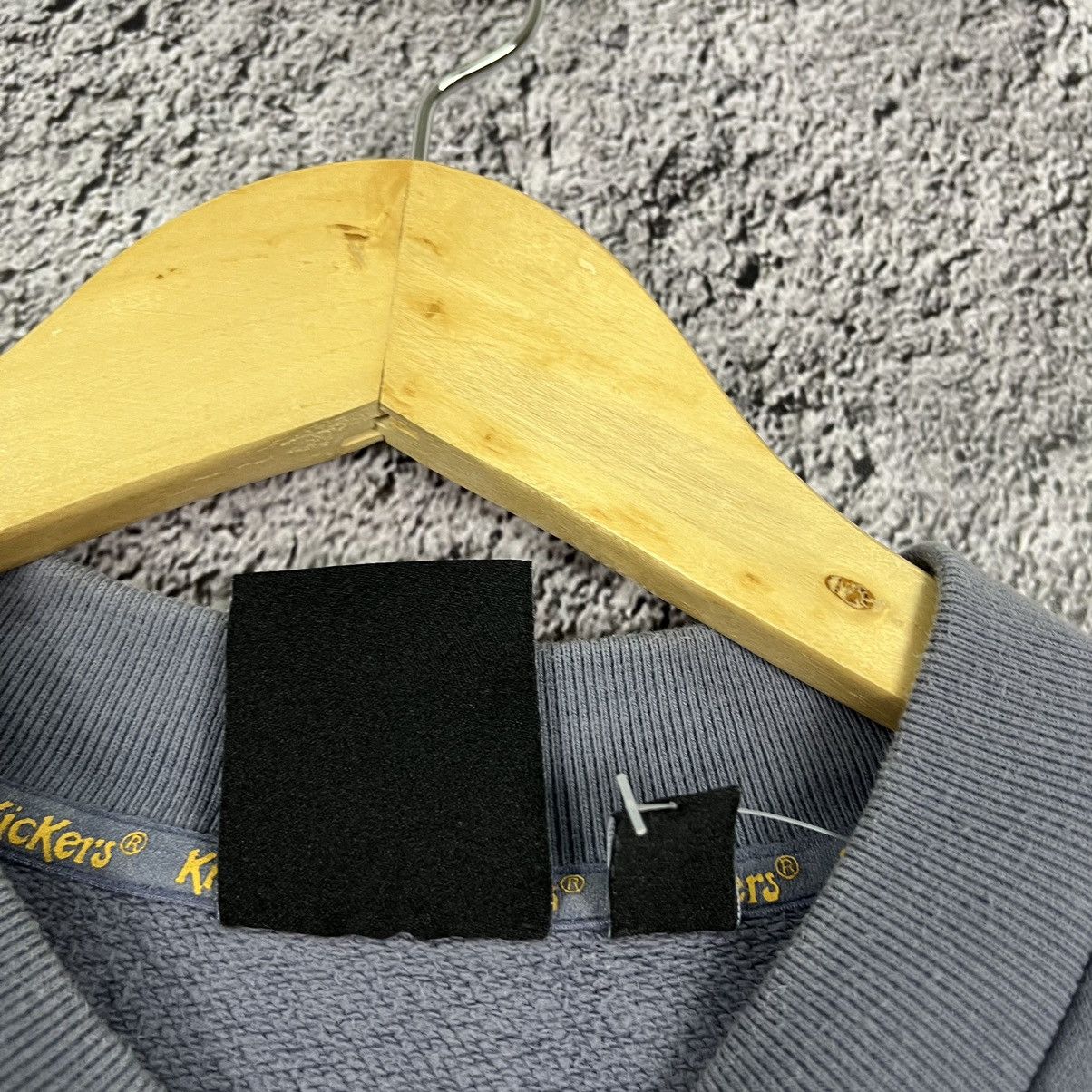 Kickers × Vintage Vintage Kickers Yellow/White basic Striped Sweatshirt Size US M / EU 48-50 / 2 - 7 Thumbnail