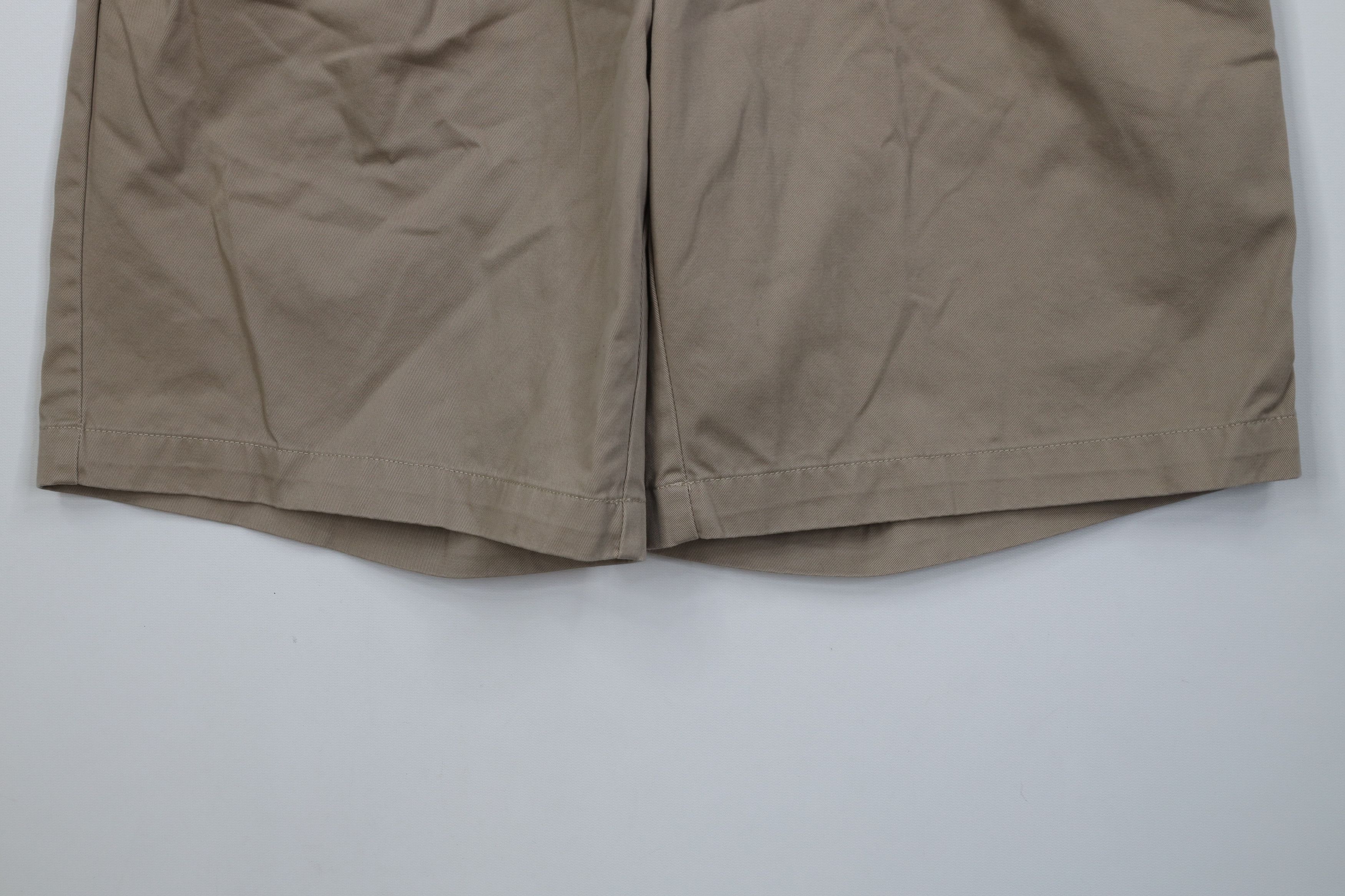 Polo Ralph Lauren Vintage 90s Ralph Lauren Above Knee Chino Shorts Beige Size US 36 / EU 52 - 4 Thumbnail