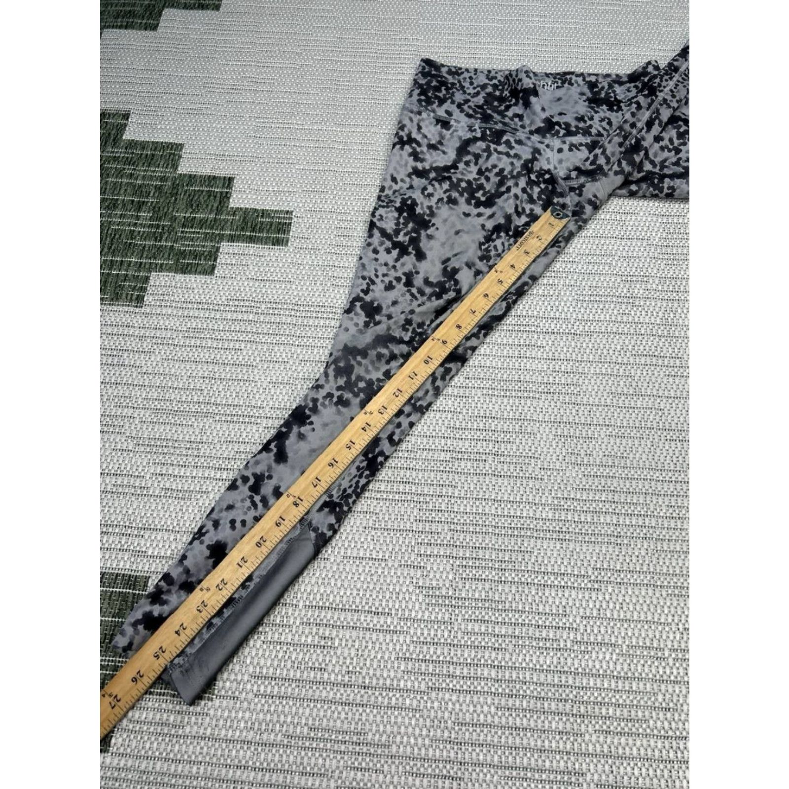 Adidas Adidas Leggings Womens Small Multicolor Printed Techfit Climalite Training Tight Athletic Activewear Summer Sports Size 28" / US 6 / IT 42 - 6 Thumbnail