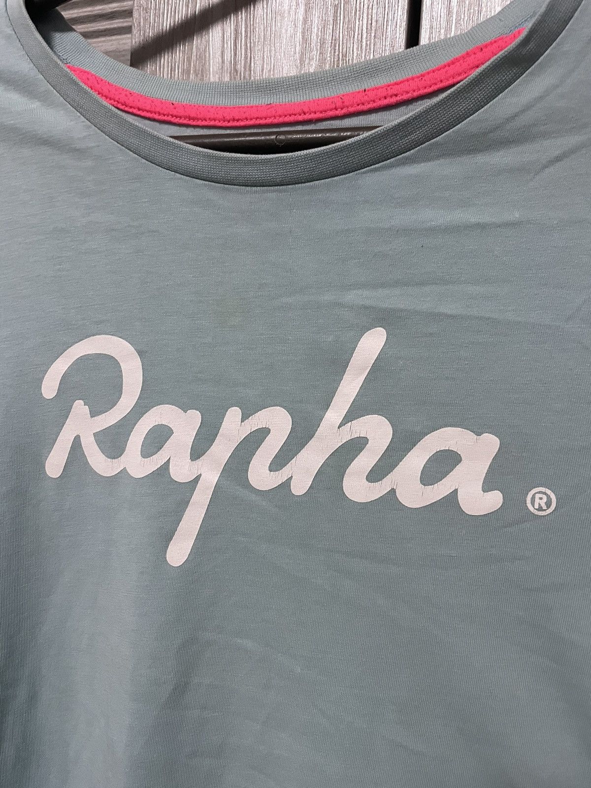 Rapha Rapha Big Logo Cycling T-Shirt Green Sportwear M Size US M / EU 48-50 / 2 - 4 Thumbnail