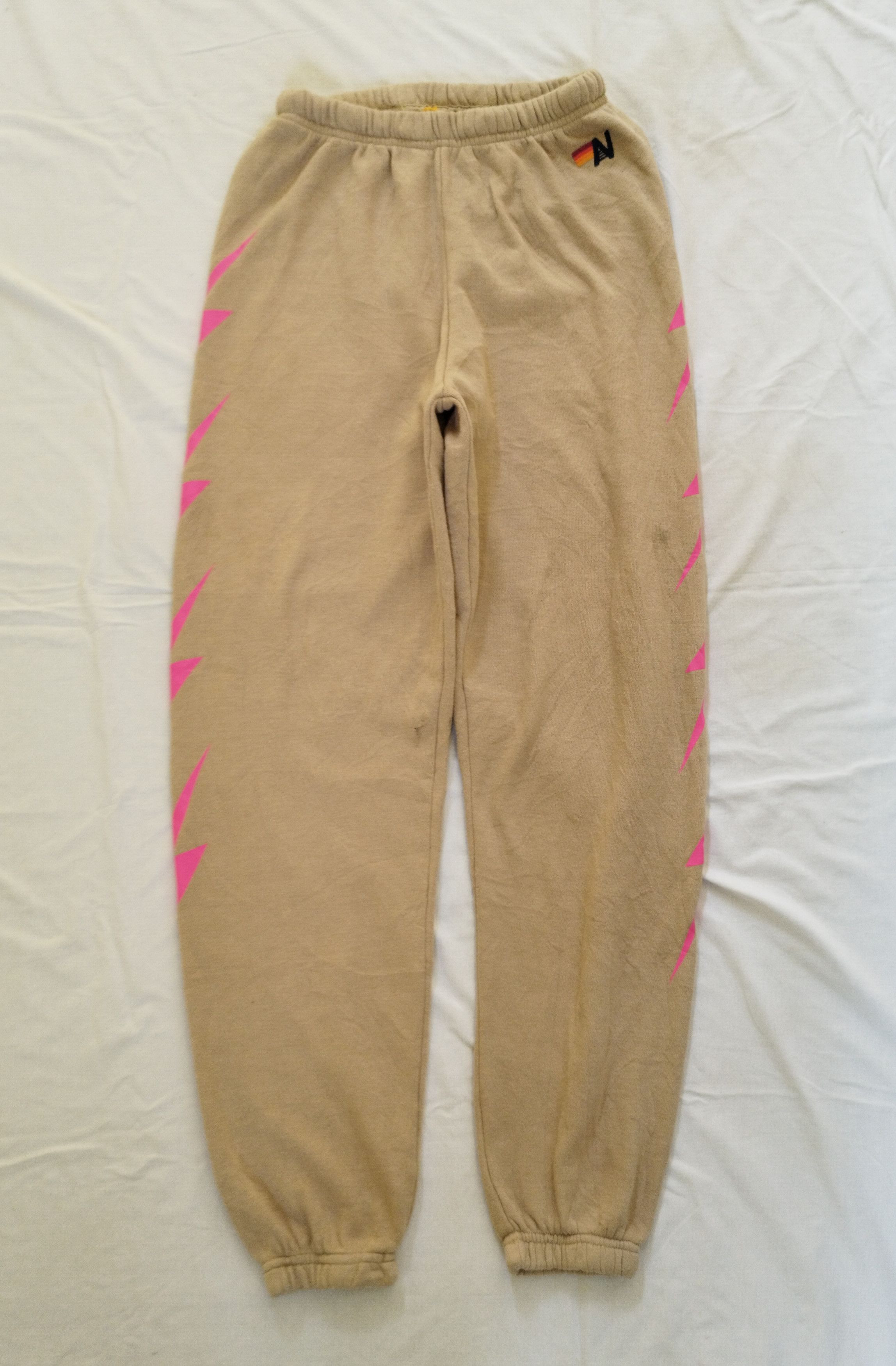 Aviator Nation Aviator nation 4 bolt neon pink sweatpants Size 25" / US 0 / IT 36 - 1 Thumbnail