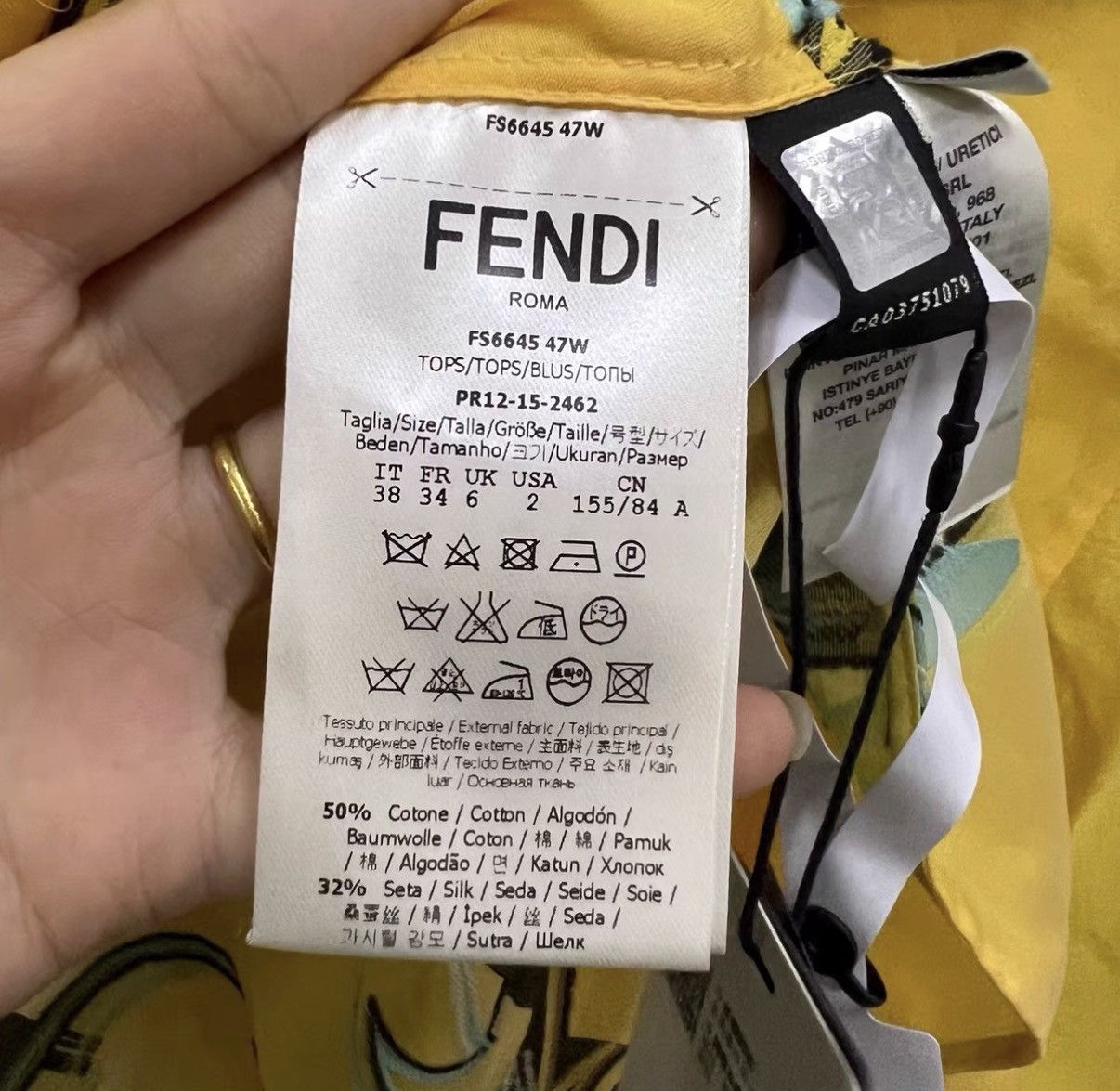 Fendi Fendi Floral Printed Dress J41 Size XS / US 0-2 / IT 36-38 - 5 Thumbnail