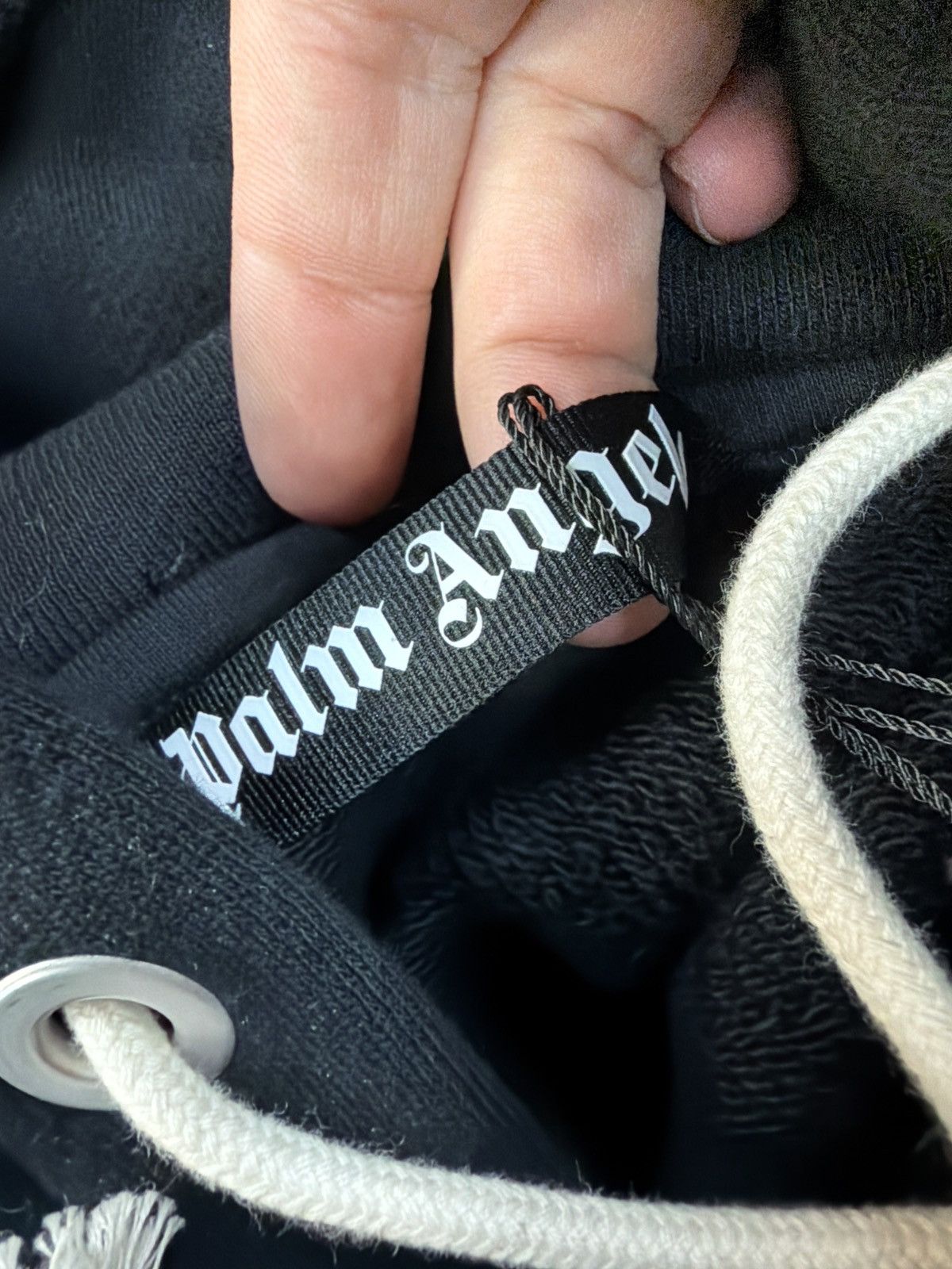 Palm Angels Palm angels script logo hoodie black Size US L / EU 52-54 / 3 - 8 Thumbnail