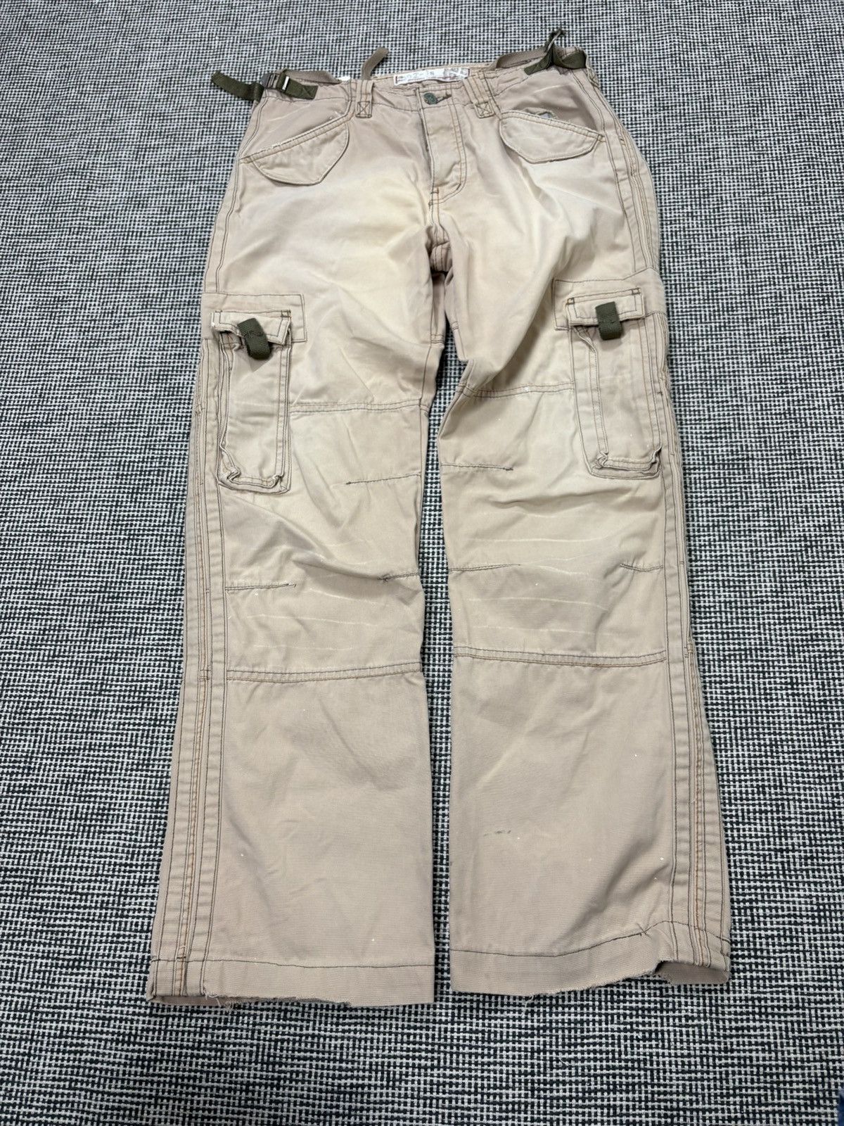 Japanese Brand Vintage loose fit parachute flyer baggy pants y2k skate Size US 30 / EU 46 - 6 Thumbnail