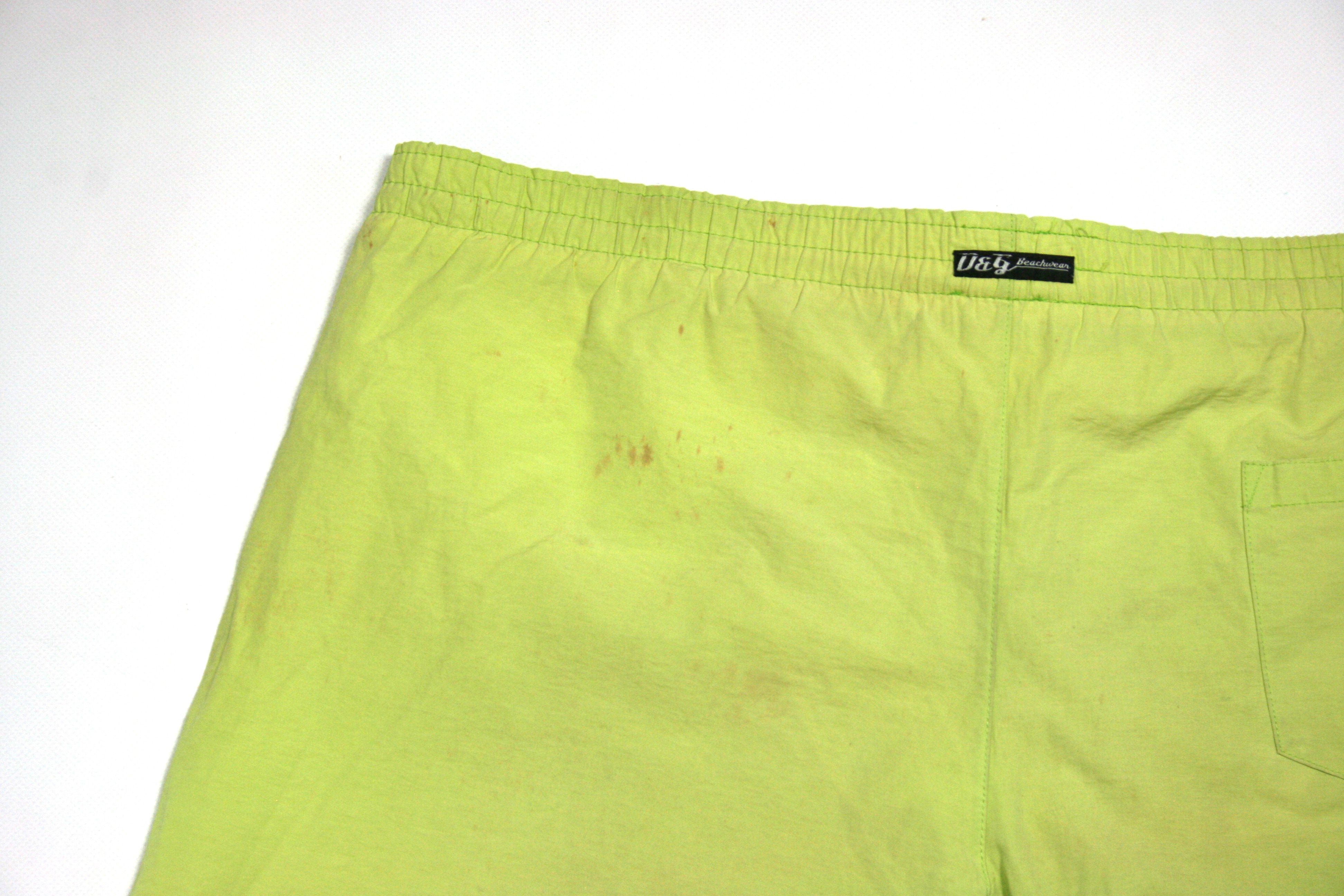 Dolce & Gabbana 00S Logo Nylon Swim Shorts Vintage Size US 36 / EU 52 - 6 Thumbnail