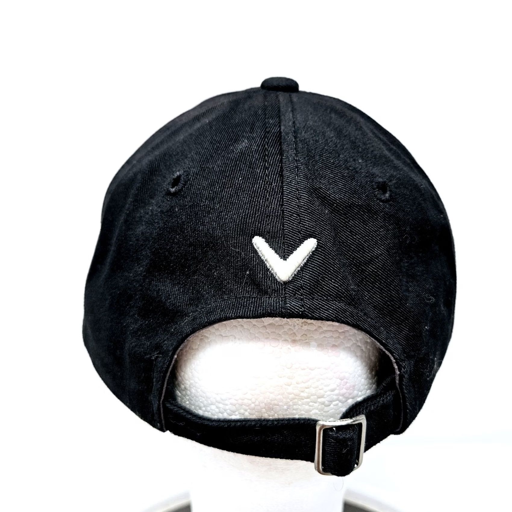 Callaway Callaway Hat Cap Mens Strap Back Black Logo Performance Golf Golfing Casual Outdoor Sports Hat Cap Mens Black Size ONE SIZE - 4 Thumbnail