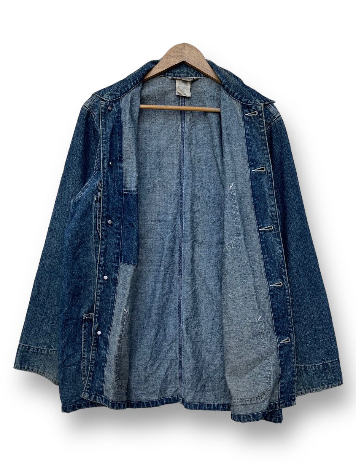 Carhartt 🔥Vintage Carhartt Men's Michigan Denim Chore Jacket Size US L / EU 52-54 / 3 - 4 Thumbnail