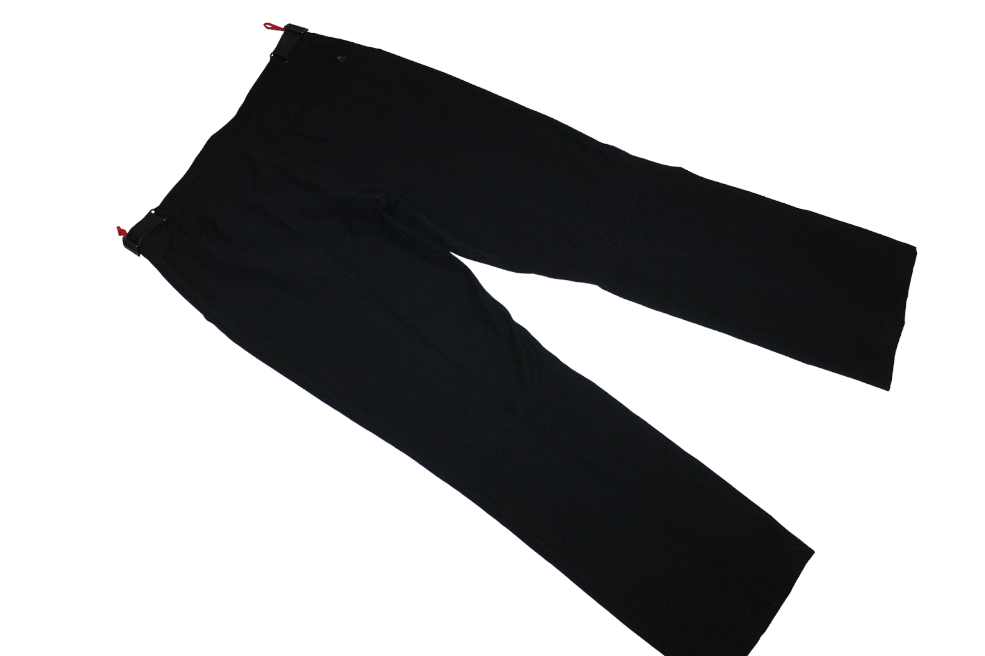 Prada Prada Linea Rossa Wide-leg Wool Twill Pants Pintuck Leather Size US 38 / EU 54 - 16 Thumbnail