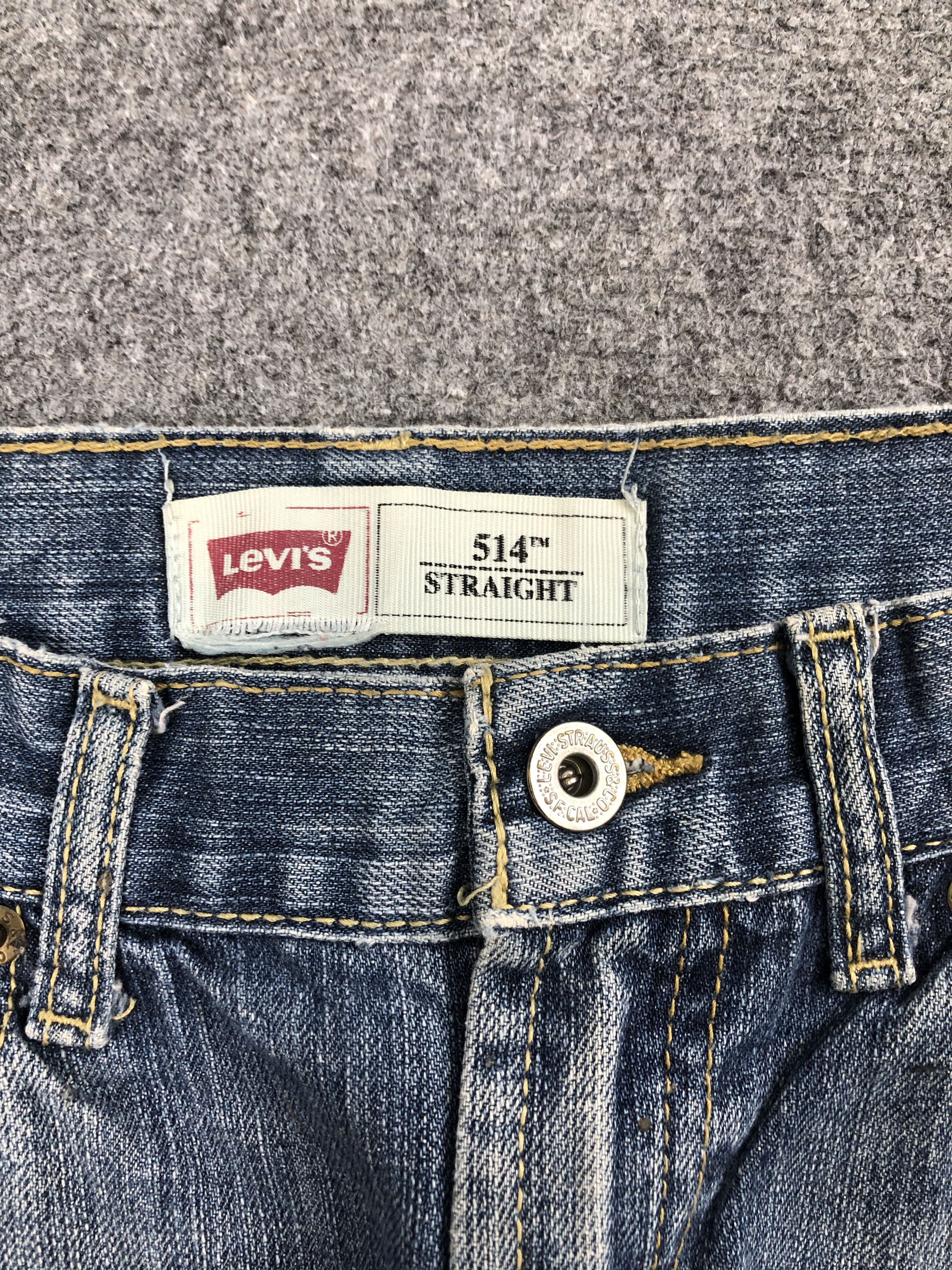 Levi's Vintage Levis 514 Faded Blue Jeans DP2448 Size US 28 / EU 44 - 7 Thumbnail