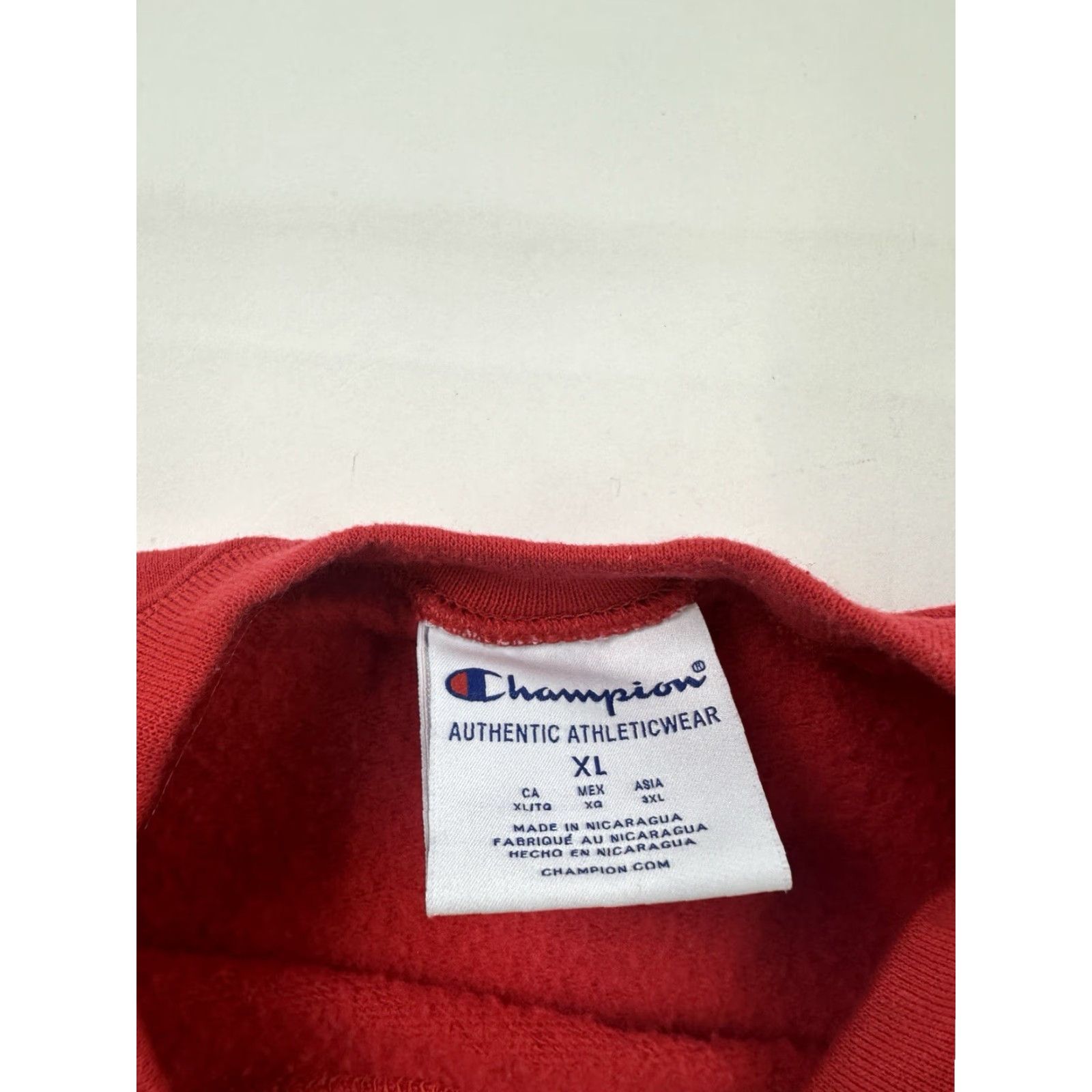 Champion Pacific University Sweatshirt Mens XL Red Christmas Sweater Oregon Champion Size US XL / EU 56 / 4 - 3 Thumbnail